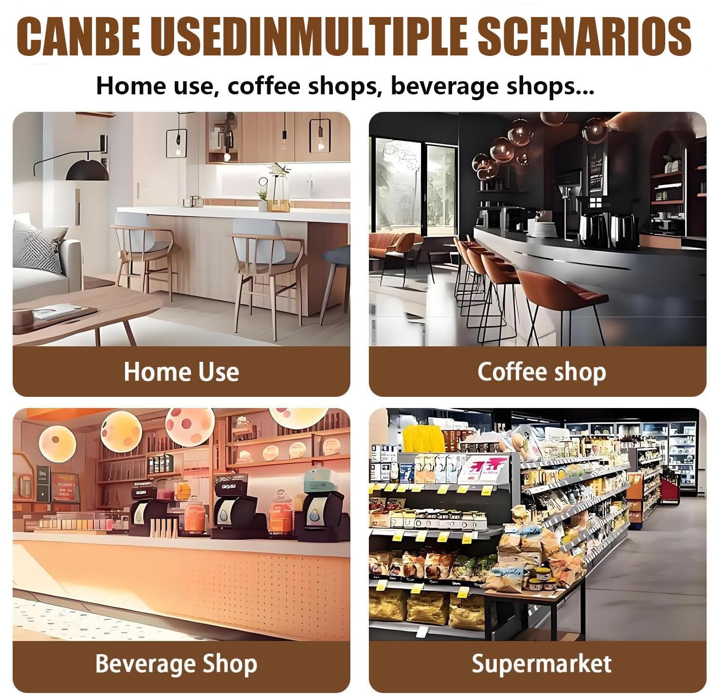 Limpiador Eléctrico de Portafiltros de Café, Limpieza Rápida en 3 Segundos, Diseño de Cabezal de Cepillo Doble, Adecuado para Cafeterías Domésticas o Comerciales Black