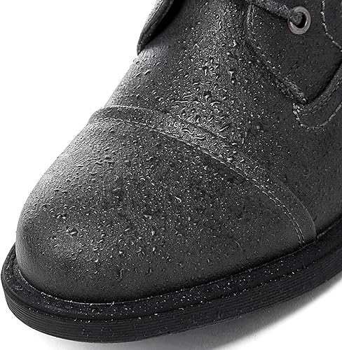 Miniatura 5 de GLOBALWIN Botines al tobillo para mujer Botas de moda estilo combate Botas de otoño para mujer Cómodas con tacón bajo