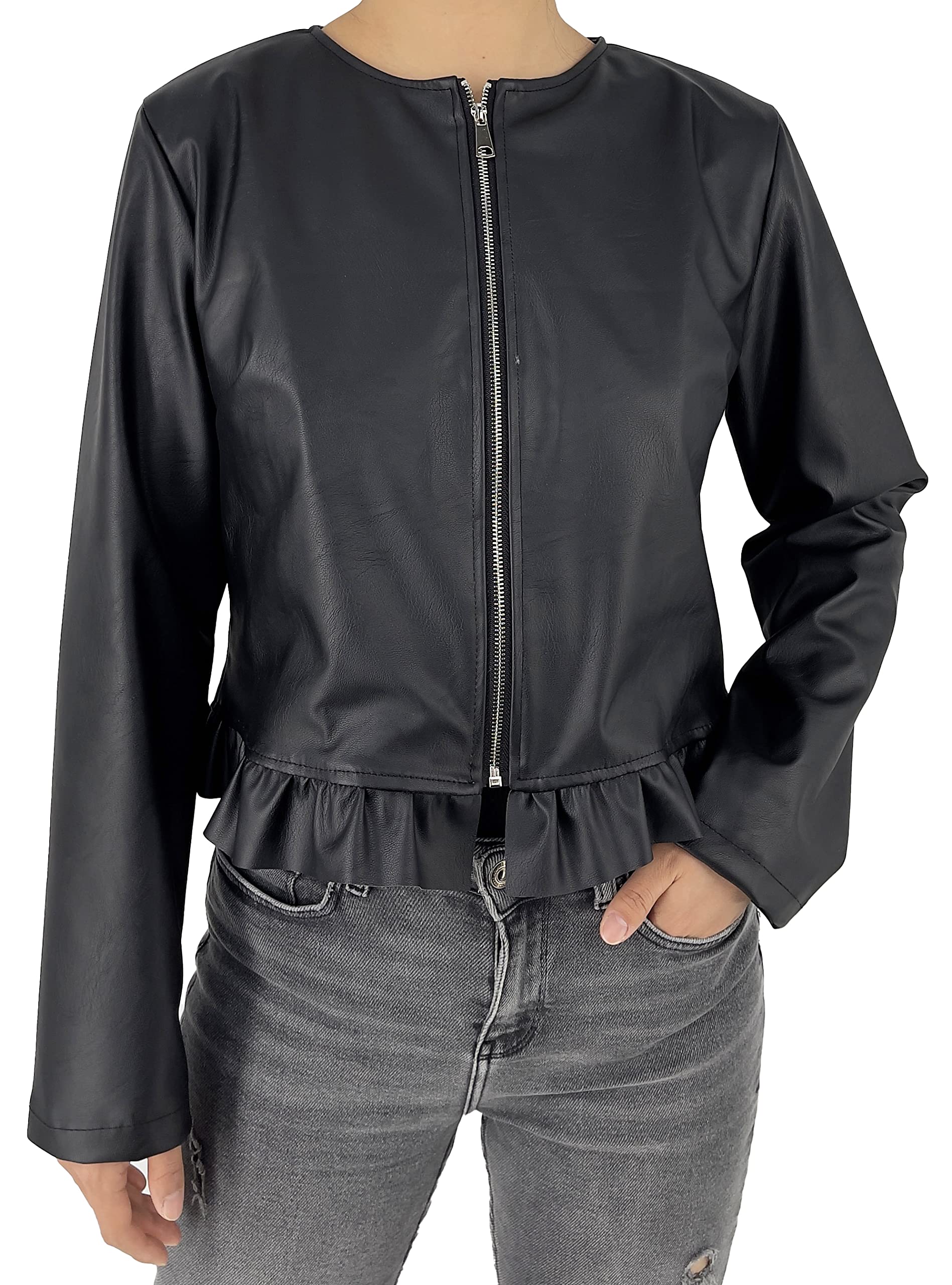 JOPHY & CO. Giacca Donna Ecopelle Corto (cod. 6716)
