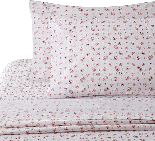 Miniatura 3 de Marina Decoration Juego de sábanas de mezcla de algodón percal de fibra larga de 600 hilos suaves y profundos para todas las estaciones, tamaño