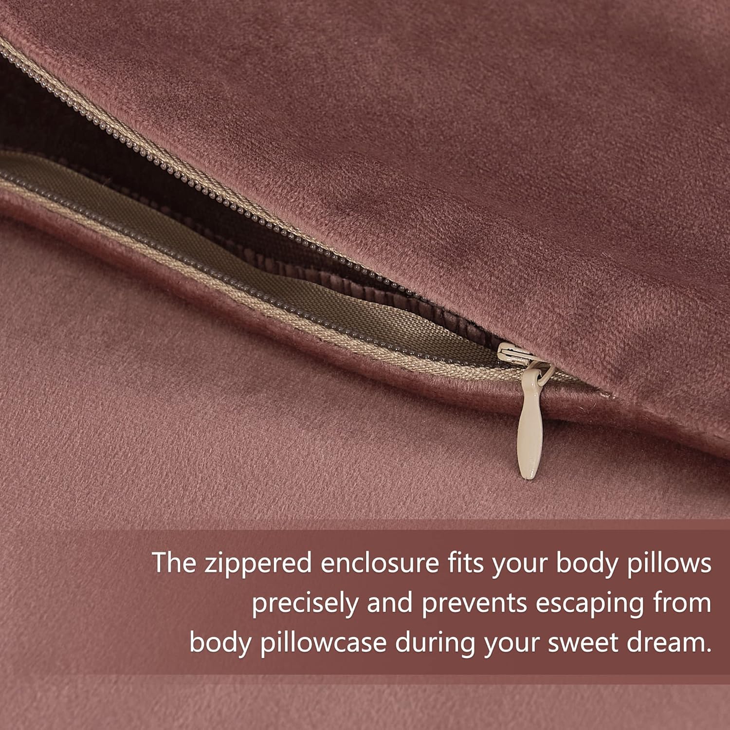 StangH Wild Rose Pink Soft Velvet Pillowcase Bed Pillow Cover for Hair and Skin, Queen Size 20 x 30 inches Set of 2, Luxury Warm Pillow Cover with Hidden Zipper