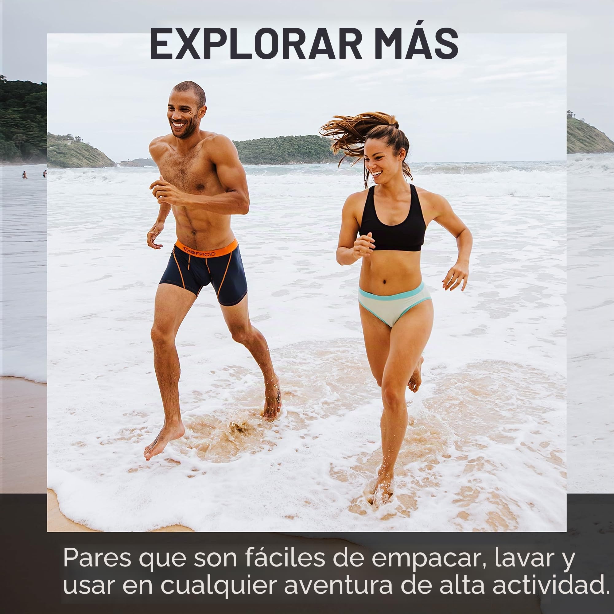 Ex-Officio Give-n-go Sport 2.0 Boxer Brief 6" Ropa Interior de Hombres Hombre