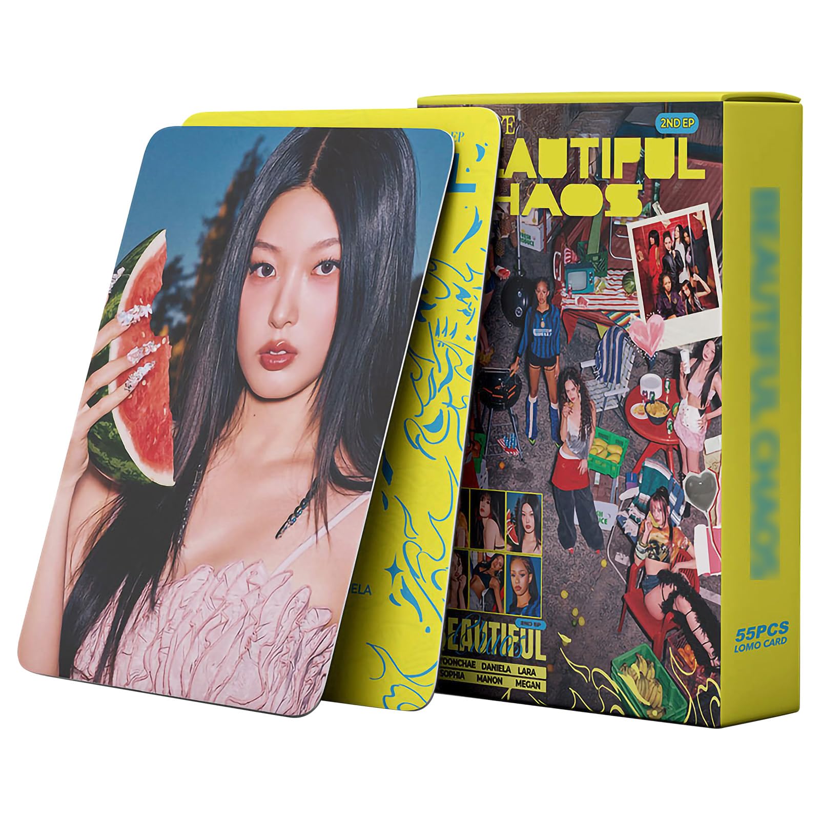 55Pcs Kaatsseyee Photocards, Album Merchandise Lomo Cards