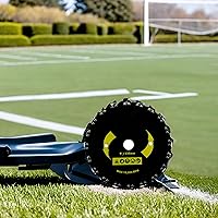 Vista 4 de Cuchilla cortadora de cepillo de motosierra de 9 pulgadas, 20 dientes con anillo adaptador para cortador de malezas