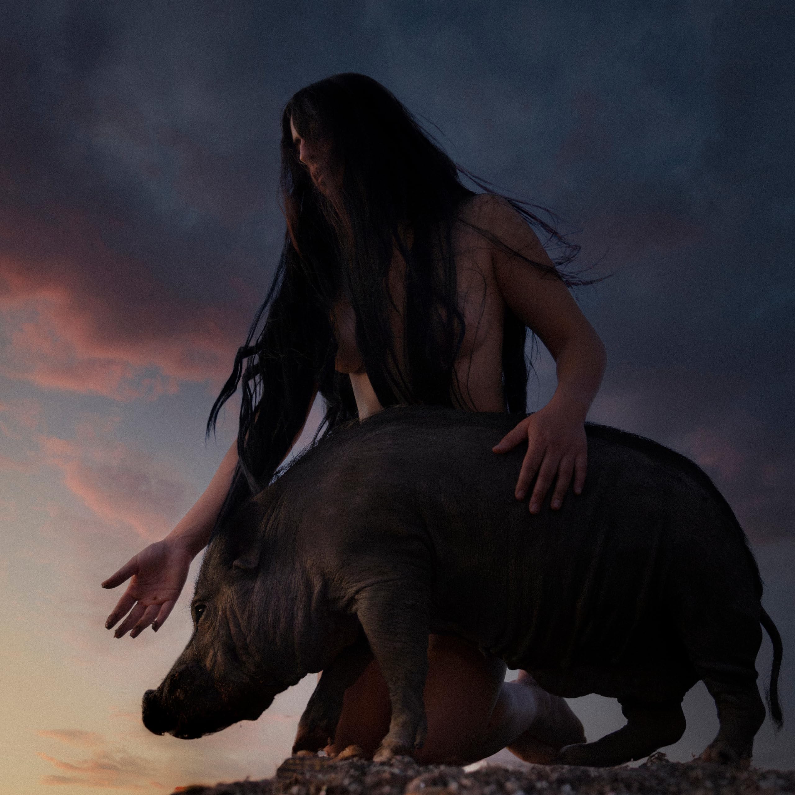 Album cover from Loud Bark's "Mannequin Pussy"