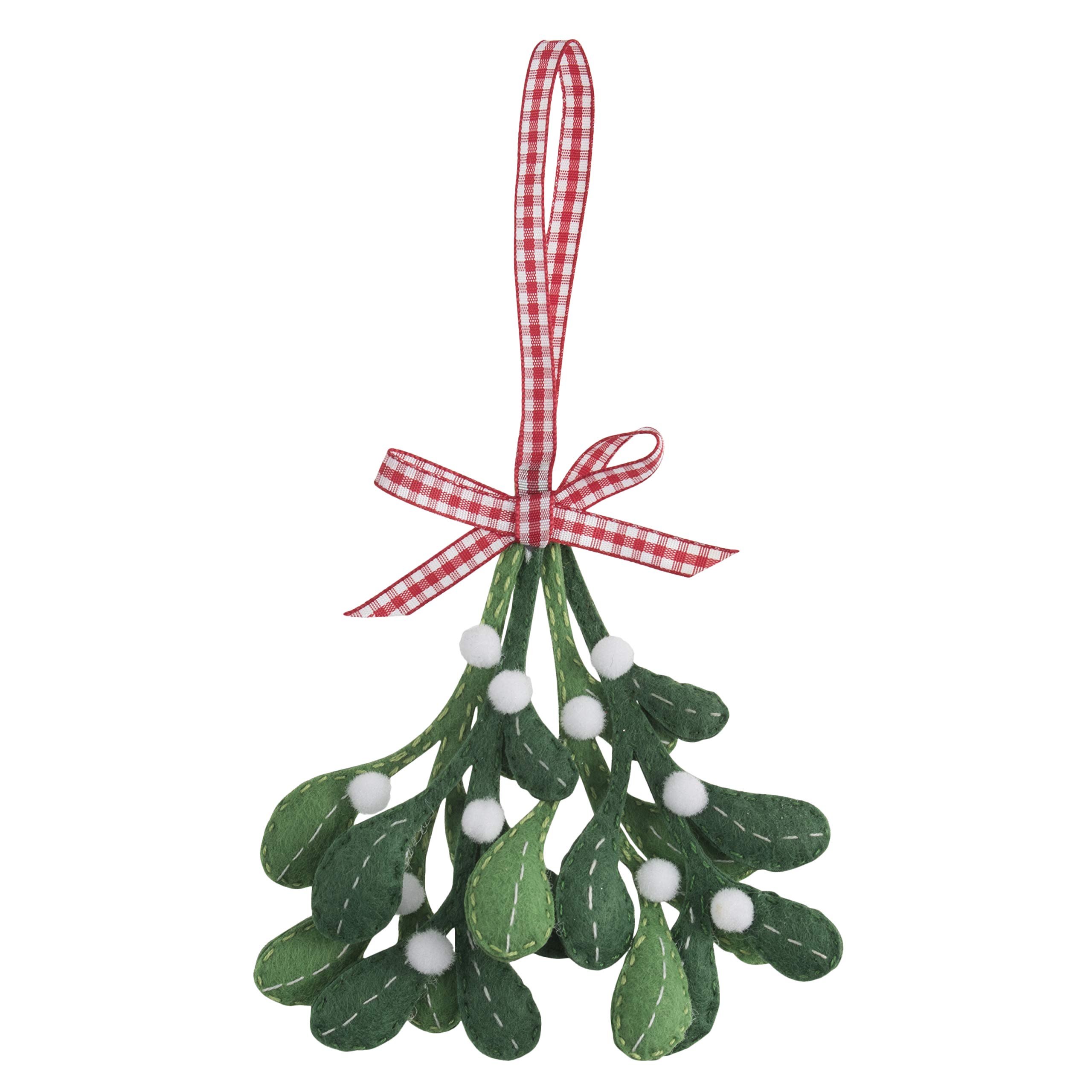 Trimits Christmas Felt Decoration Kits, 8 x 11cm, Mistletoe