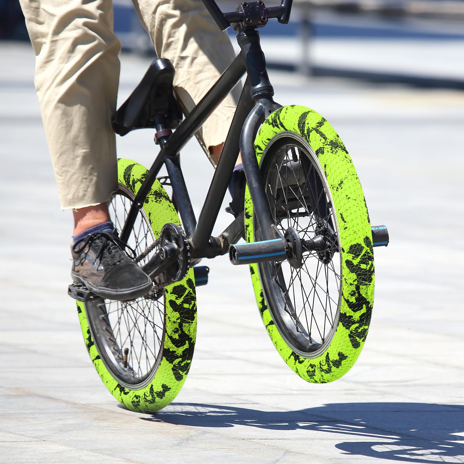 Amazon | MAKELEN BMX 自転車用タイヤとチューブ 2個パック