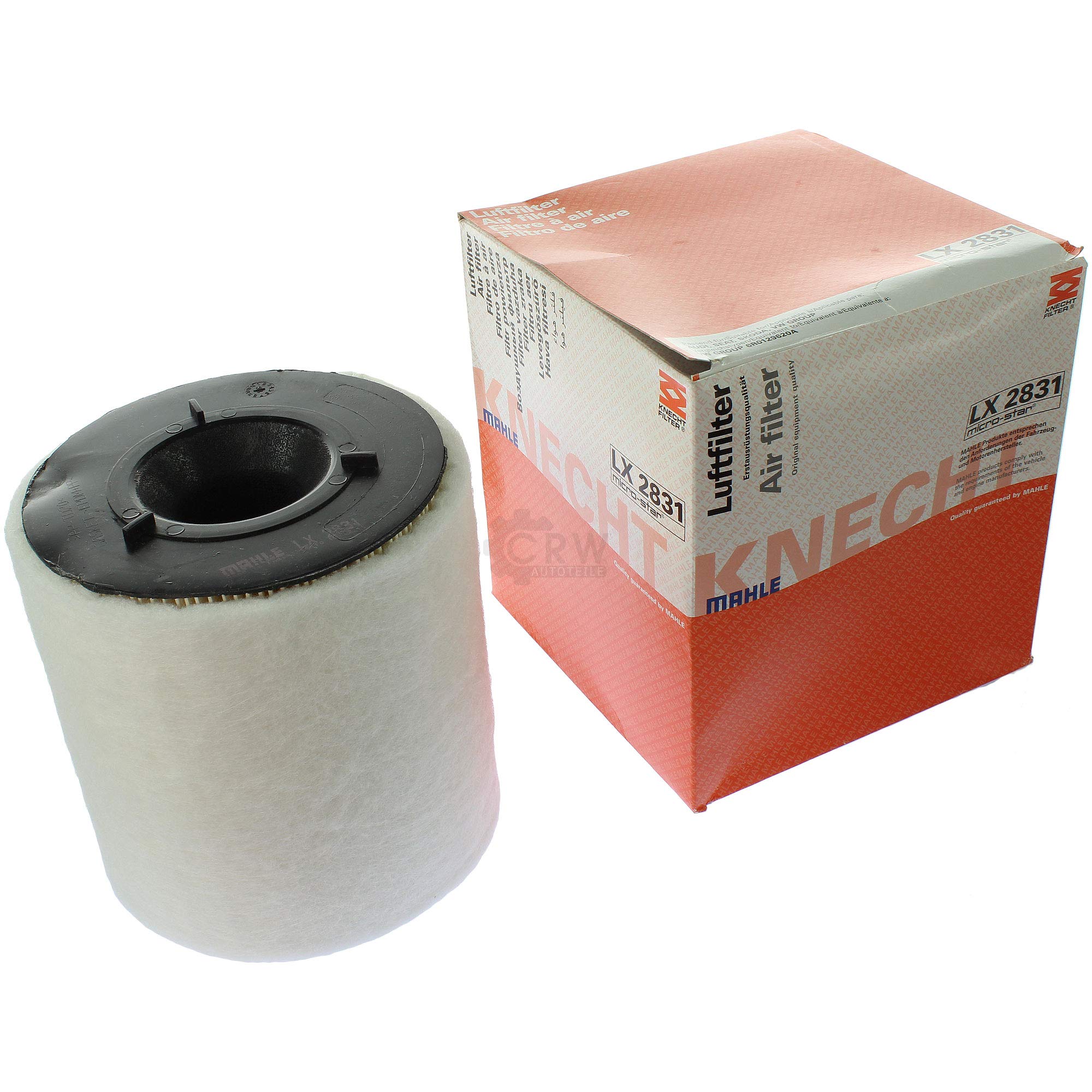 Paquete de inspección Kit de mantenimiento de filtros con filtro de aceite OX 388D, filtro de aire LX 2831, filtro de combustible KL 494, filtro de habitáculo (carbón activado) LAK 120, tornillo de