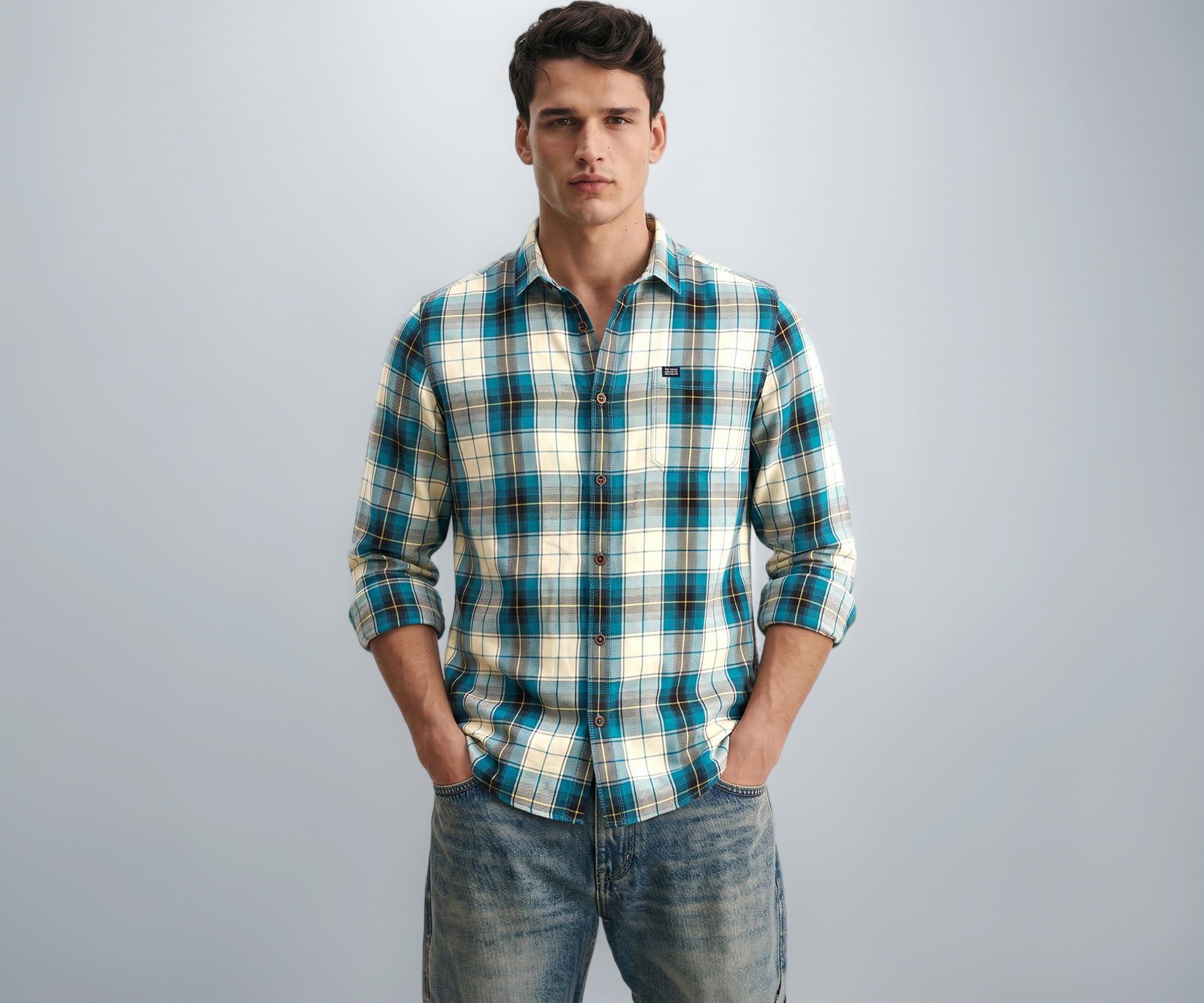 The Indian Garage Co Men's Regular Fit Shirt