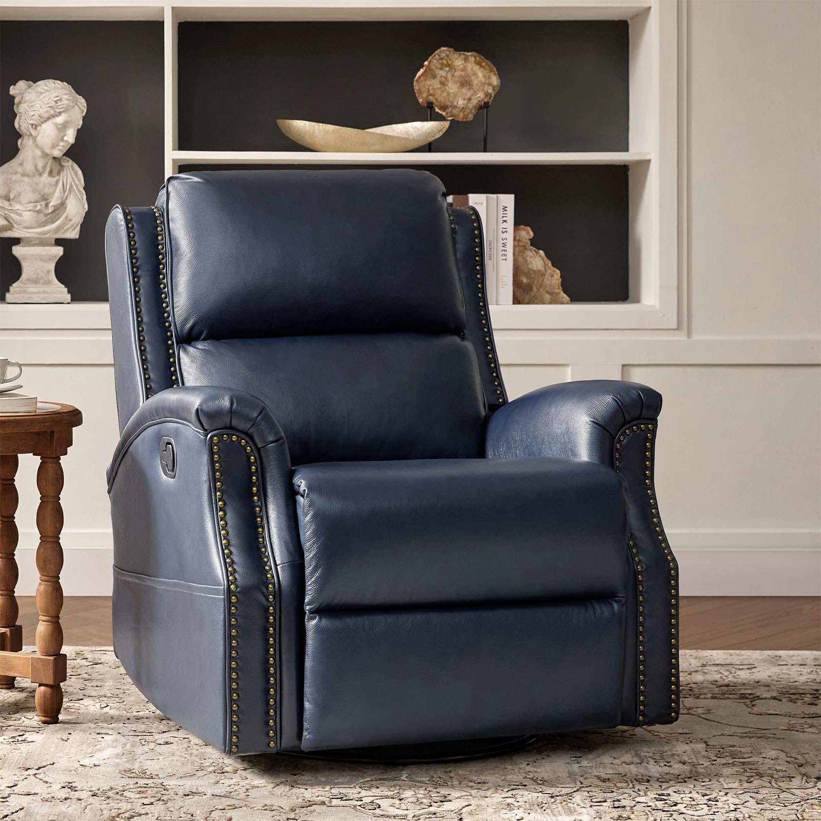 HULALA HOME Swivel Rocking Recliner