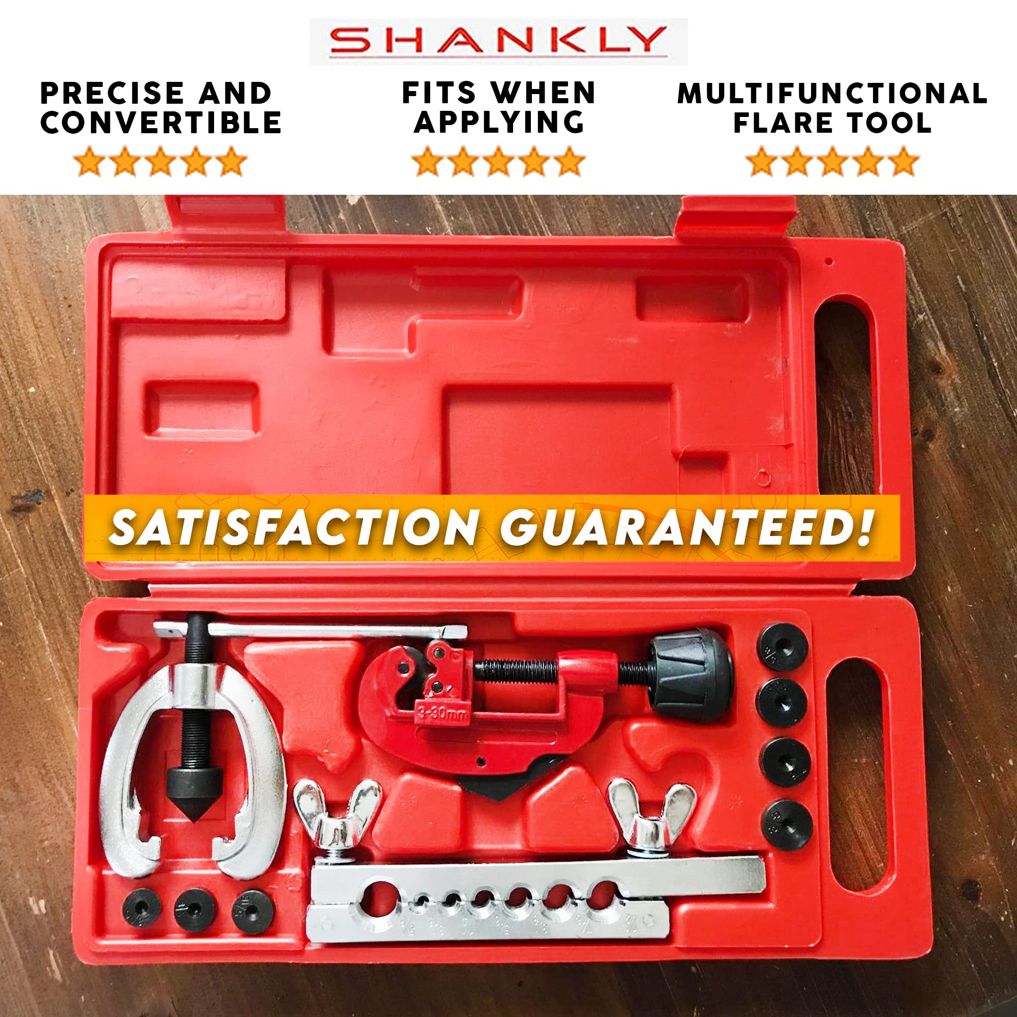 Buy Shankly Flaring Tool Set (10 Piece Professional Grade) Heavy Duty
