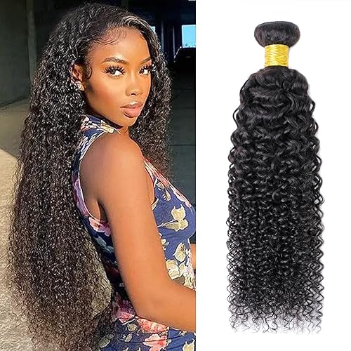 Vista 35 de Paquetes de cabello rizado y ondulado humano 10A Grado de trenzado brasileño 1 paquete, cabello humano virgen 100% sin procesar, extensiones