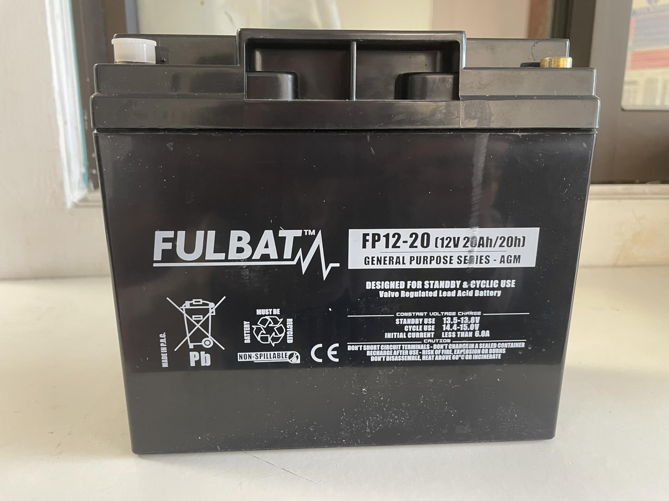 Genuine Stiga 12v 200a 18ah Electric Start Ride On Lawnmower Battery