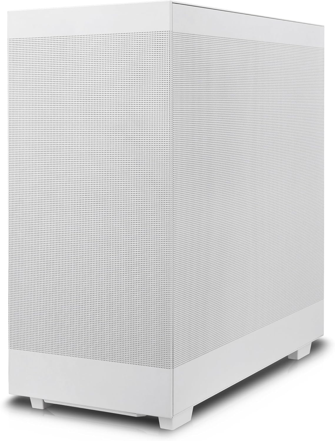 Rosewill Helium Flow White Mid Tower Computer Gaming Case, Mesh Panel, ATX, Tool-Less, High-Airflow, 1x 120mm PWM Fan