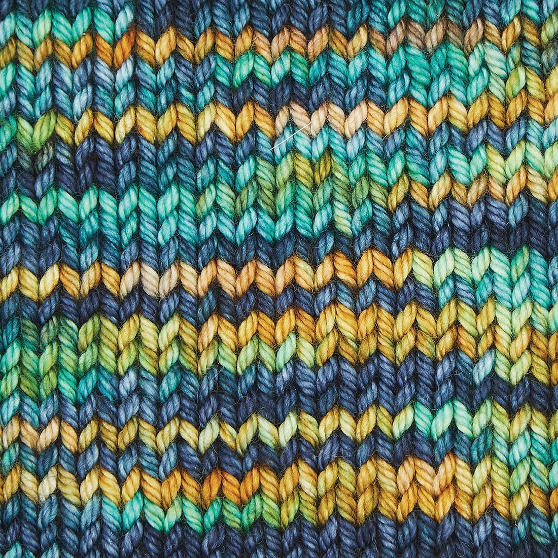 KnitPro Symfonie Hand Dyed Premium Yarn | 100% Extra Fine Merino Wool for Knitting & Crocheting, Worsted Weight, Oeko-TEX Certified, Colorfast Fiber 165m, 100g Skein | Bella Variegated Riverbank