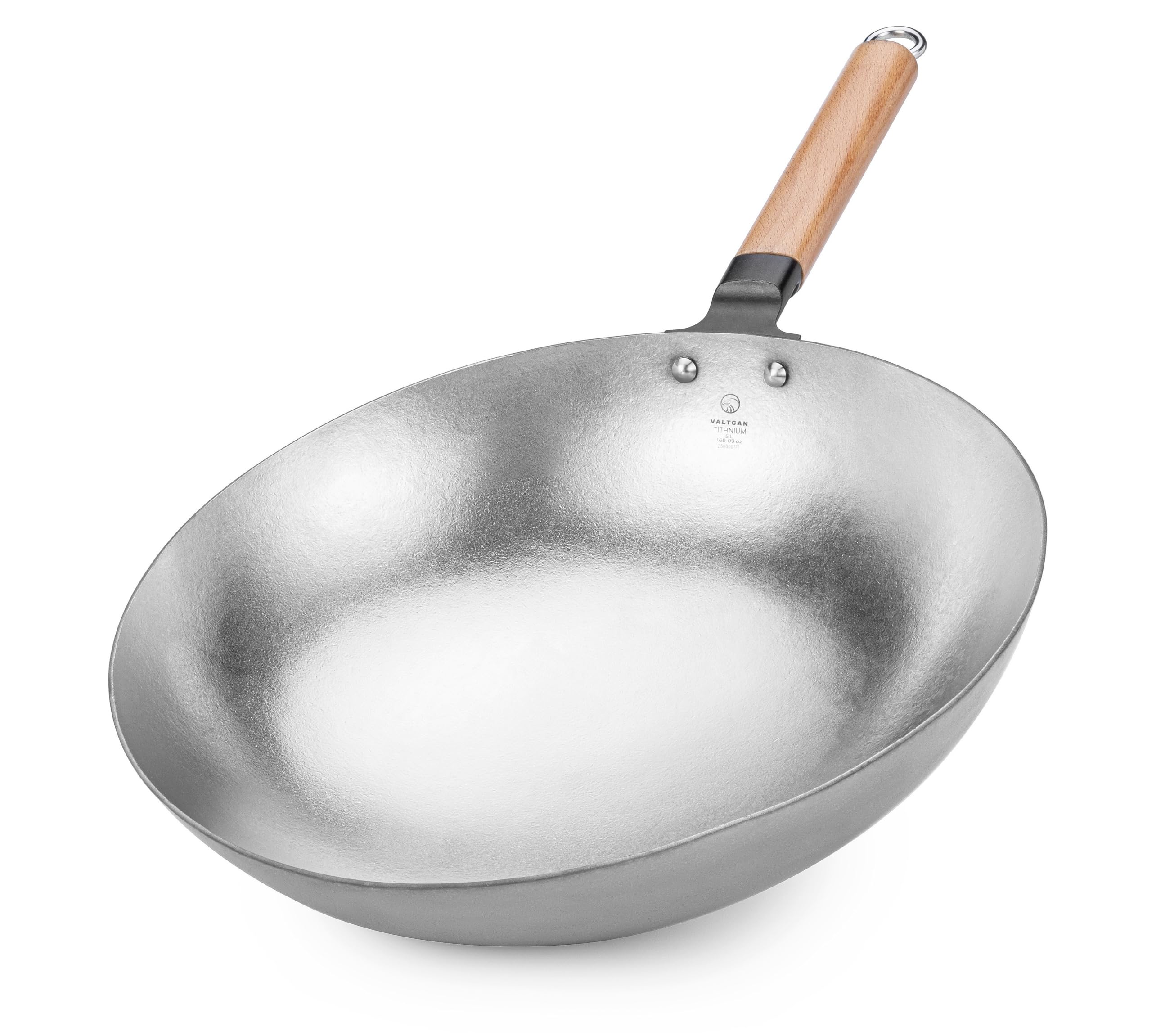 Amazon.com: Valtcan T35 Titanium Wok Pan 14
