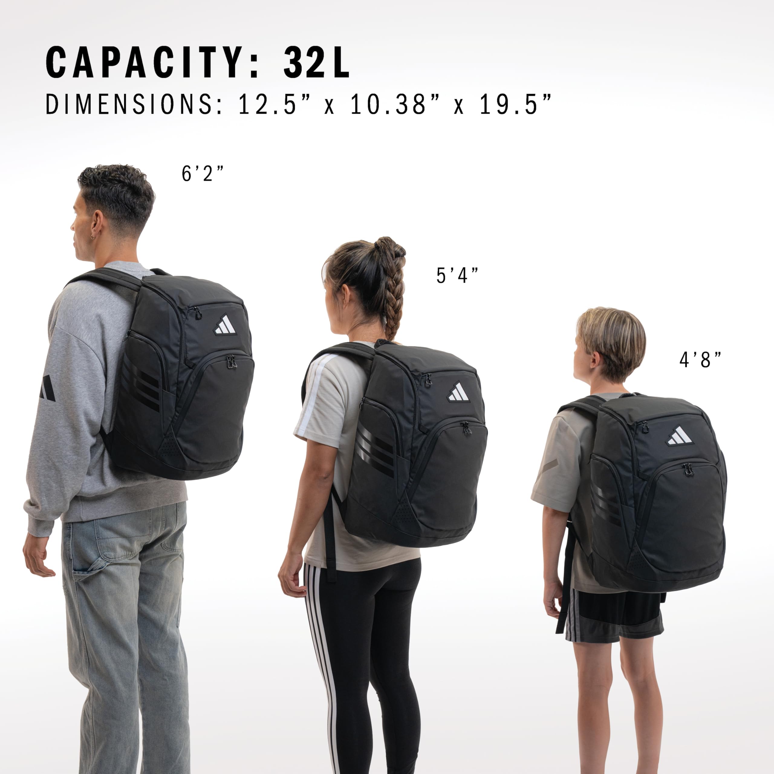Amazon.com | adidas Select Basketball Backpack for Practice, Gym