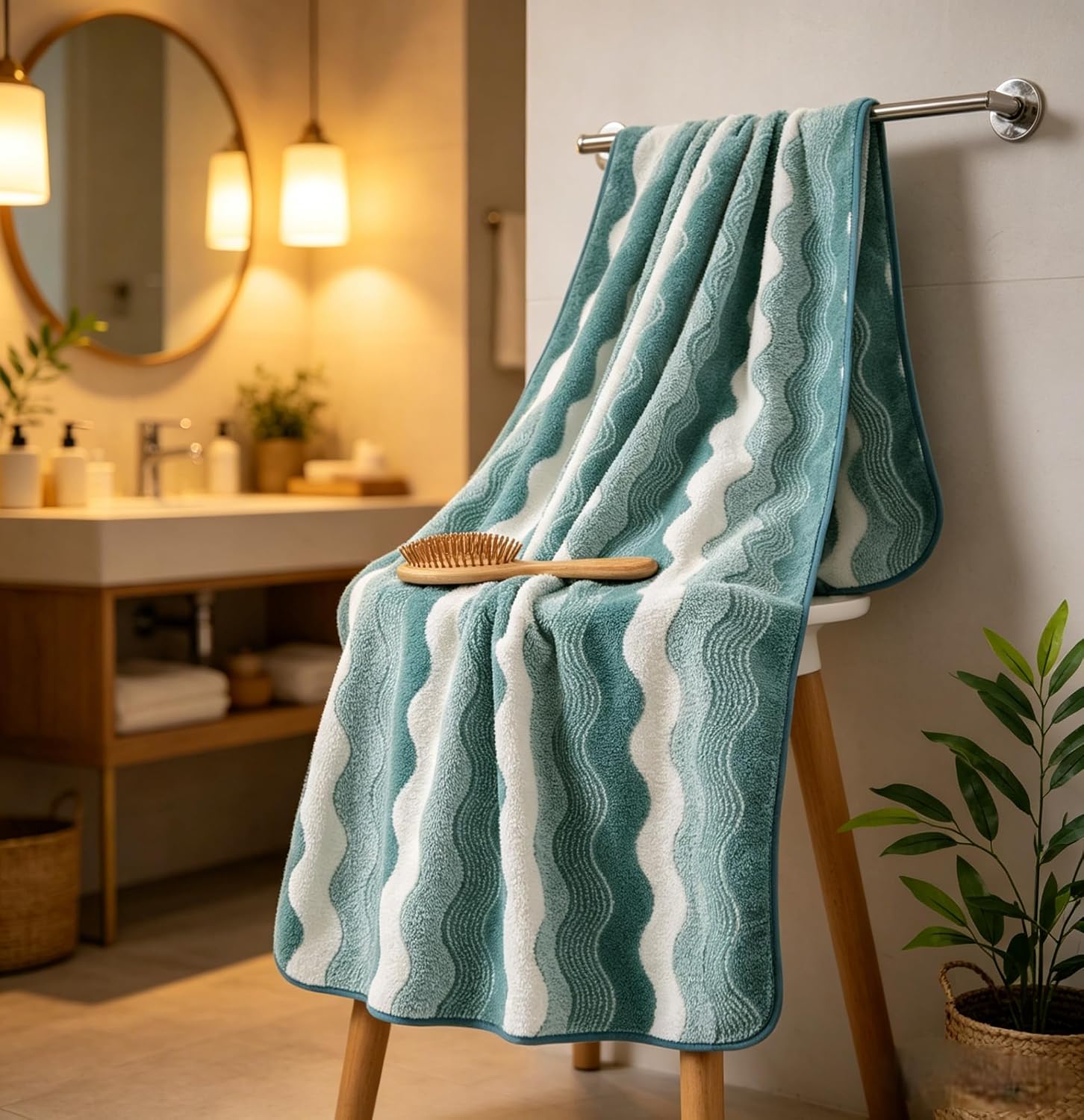 Microfiber Bath Towel 35x70in - Ultra Soft Quick Dry, Lightweight for Gym, Spa, Travel | Hotel Grade & Multi-Use| Single Pack