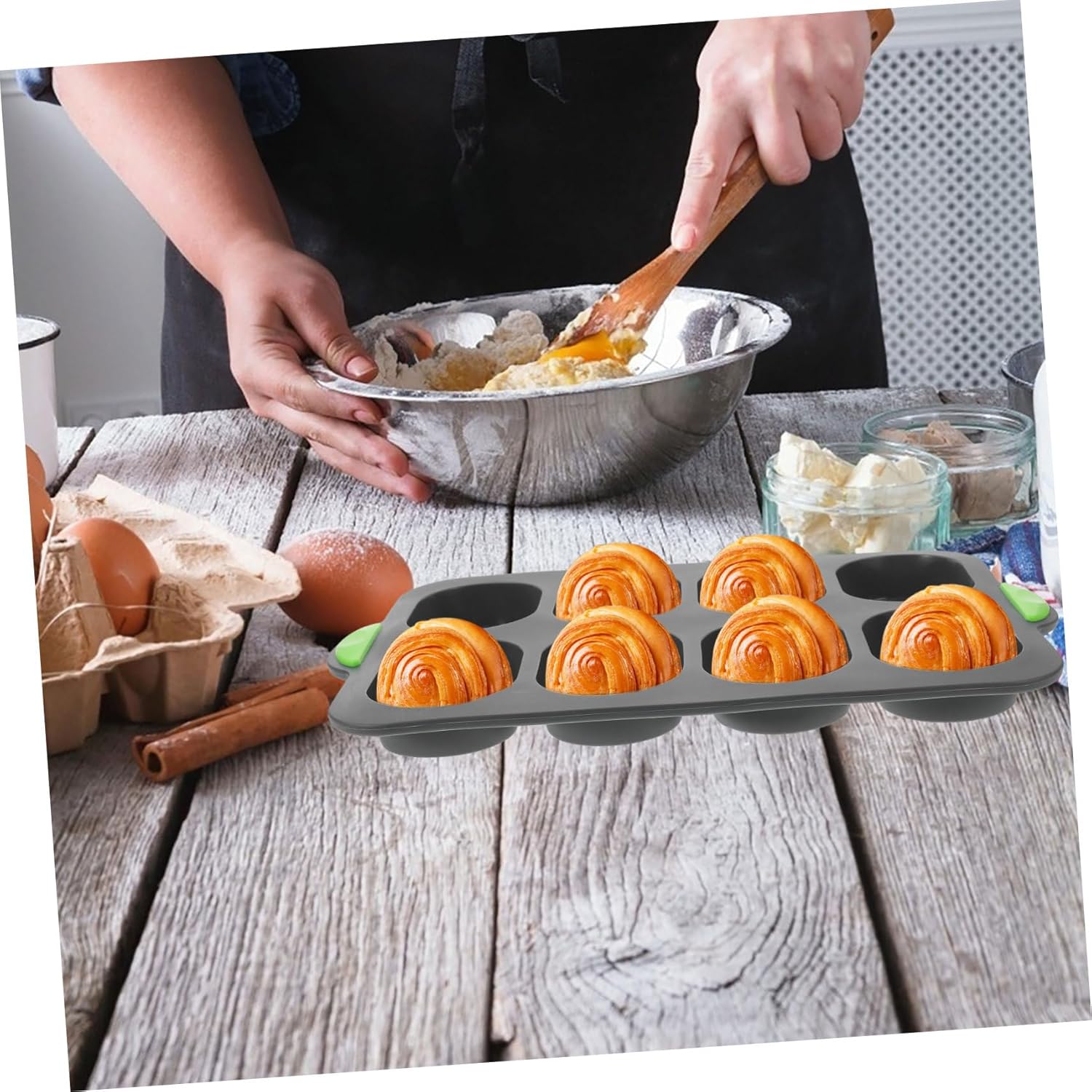 Ciieeo Loaf Baking Silicone Bread French Bread Baking Non-stick Easy to Clean and Store