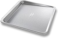 Vista 10 de USA Pan Bakeware Sartén de Acero Aluminizado para Galletas con Cavidades, Grande