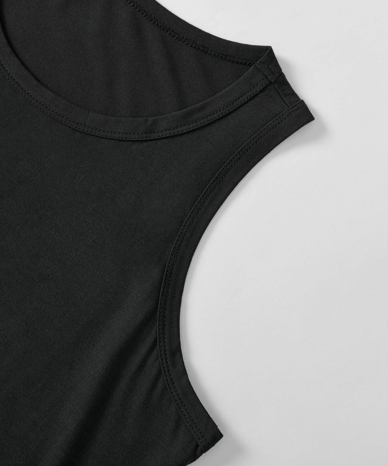 Latuza Women's Viscose Sleep Tank Top Sleeveless Pajamas Shirt - Image 3