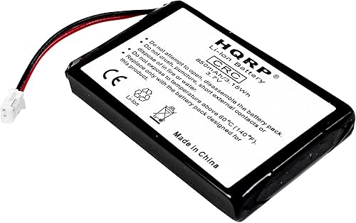 Miniatura 4 de HQRP Paquete de 2 baterías compatibles con RTI T1 T1B T2+ T2B T2C T2Cs T3 40-210154-17 ATB-950 ATB-950-SANUF ATB-900A ATB-850 ATB-1200