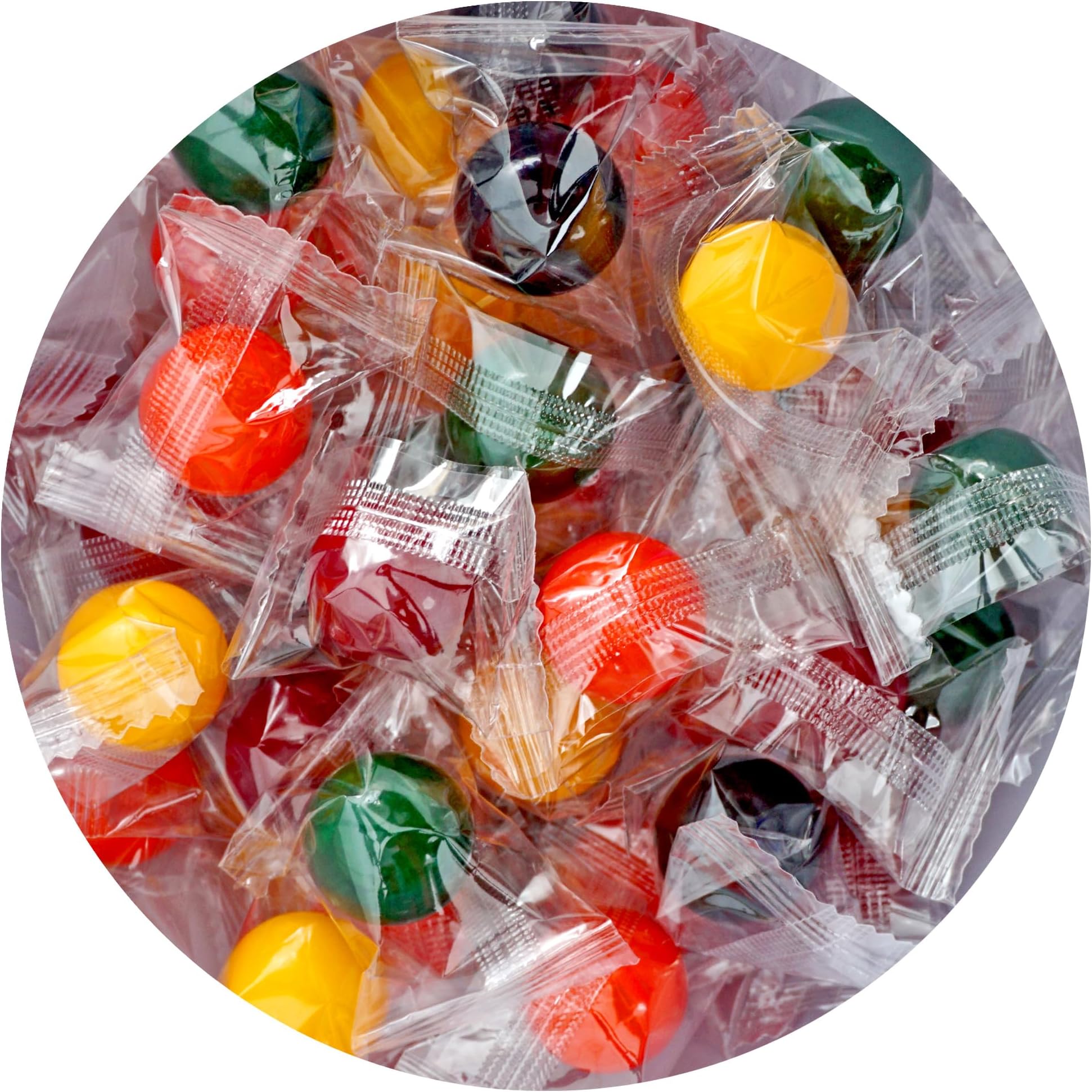Jawbreakers Candy, 2 Pound Jawbreakers Candy Bulk (Approx. 175 Pieces), Jawbreakers Candy Individually Wrapped, Jaw Breakers