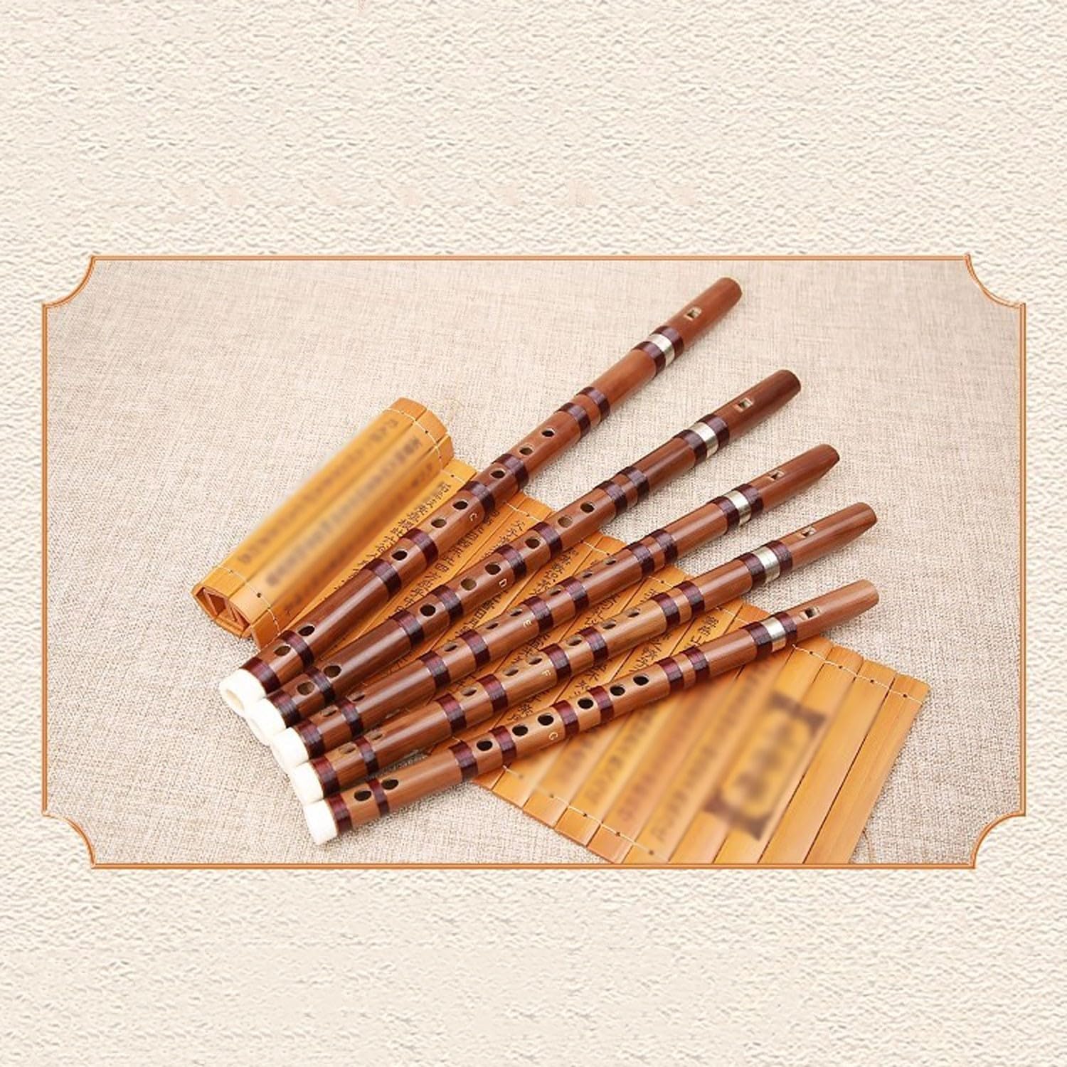 BBAUER flauto dolce flauto traverso flauto irlandeseClarinetto a bocca piatta a 6 fori senza membrana, strumento a fiato per principianti e adulti per studenti(Color:C)