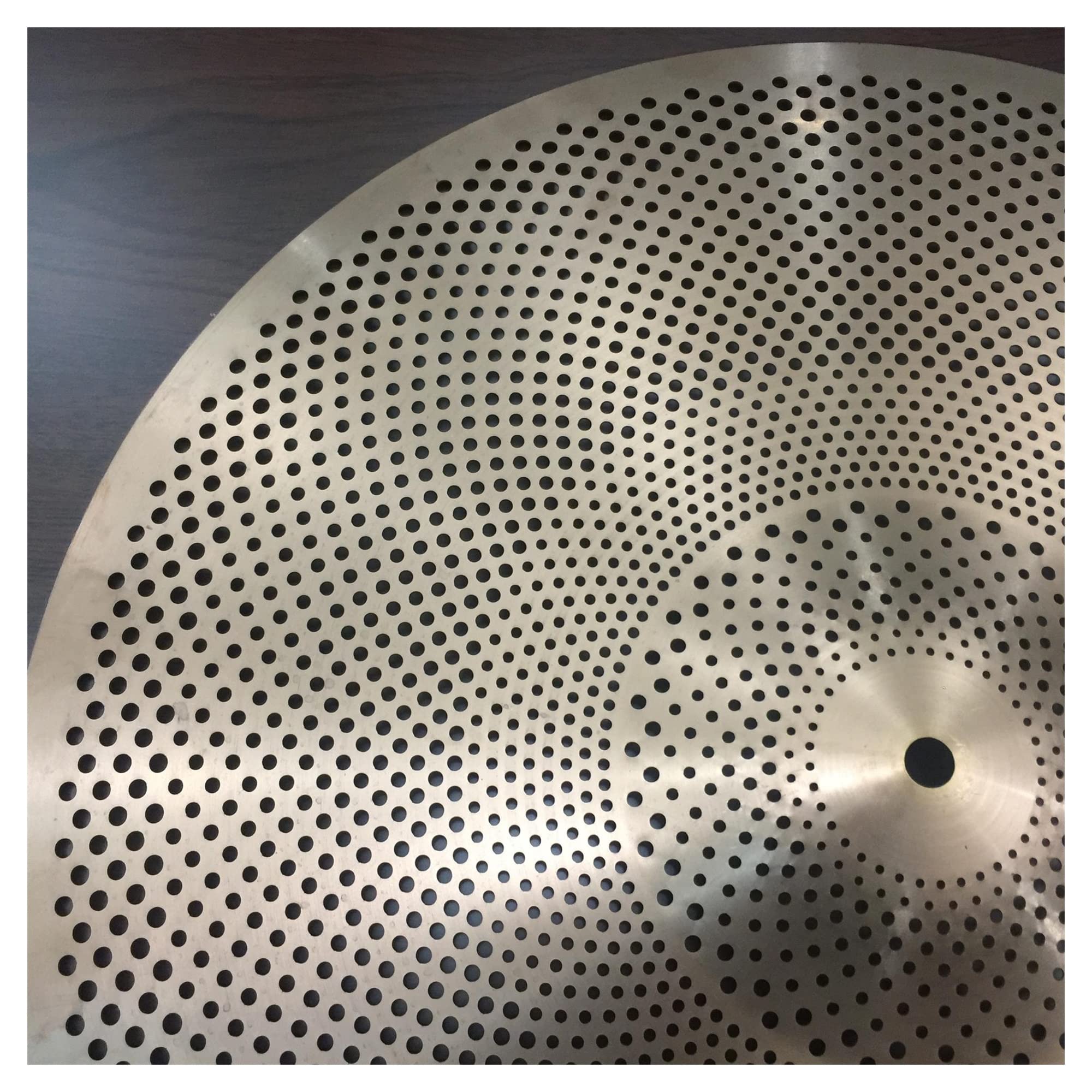 Low Volume Becken 20" Ride Silver Mute Becken Zum Üben Beckensatz