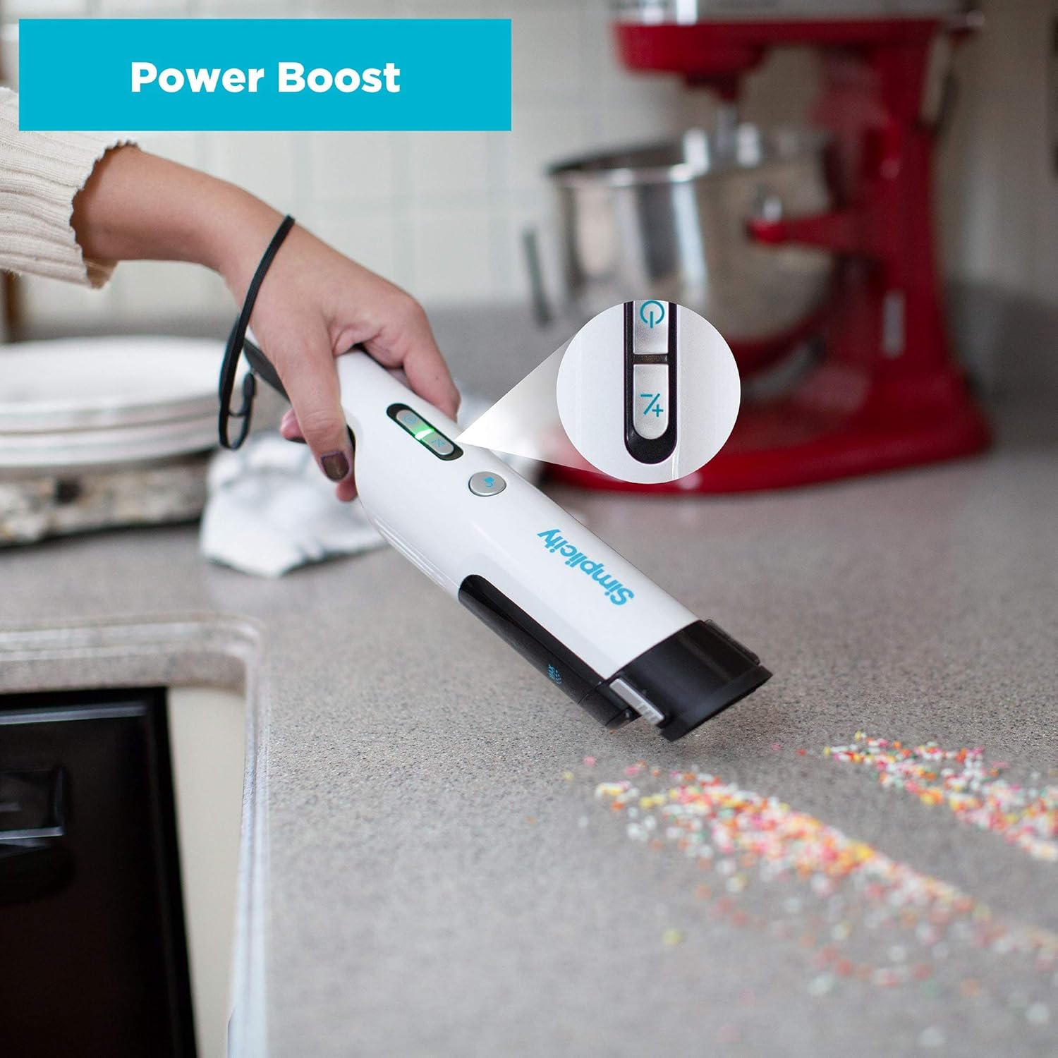 Nеw Dеаl Cordless Handheld Vacuum by Simplicity, S5 Mini Vacuum with Extendable Dust Cup, Desk Vacuum, 2 Speeds Exсluѕіvе Dіѕсоunt 🔥 Cordless Handheld Vacuum by Simplicity, S5 Mini Vacuum with Extendable Dust Cup, Desk Vacuum, 2 Speeds