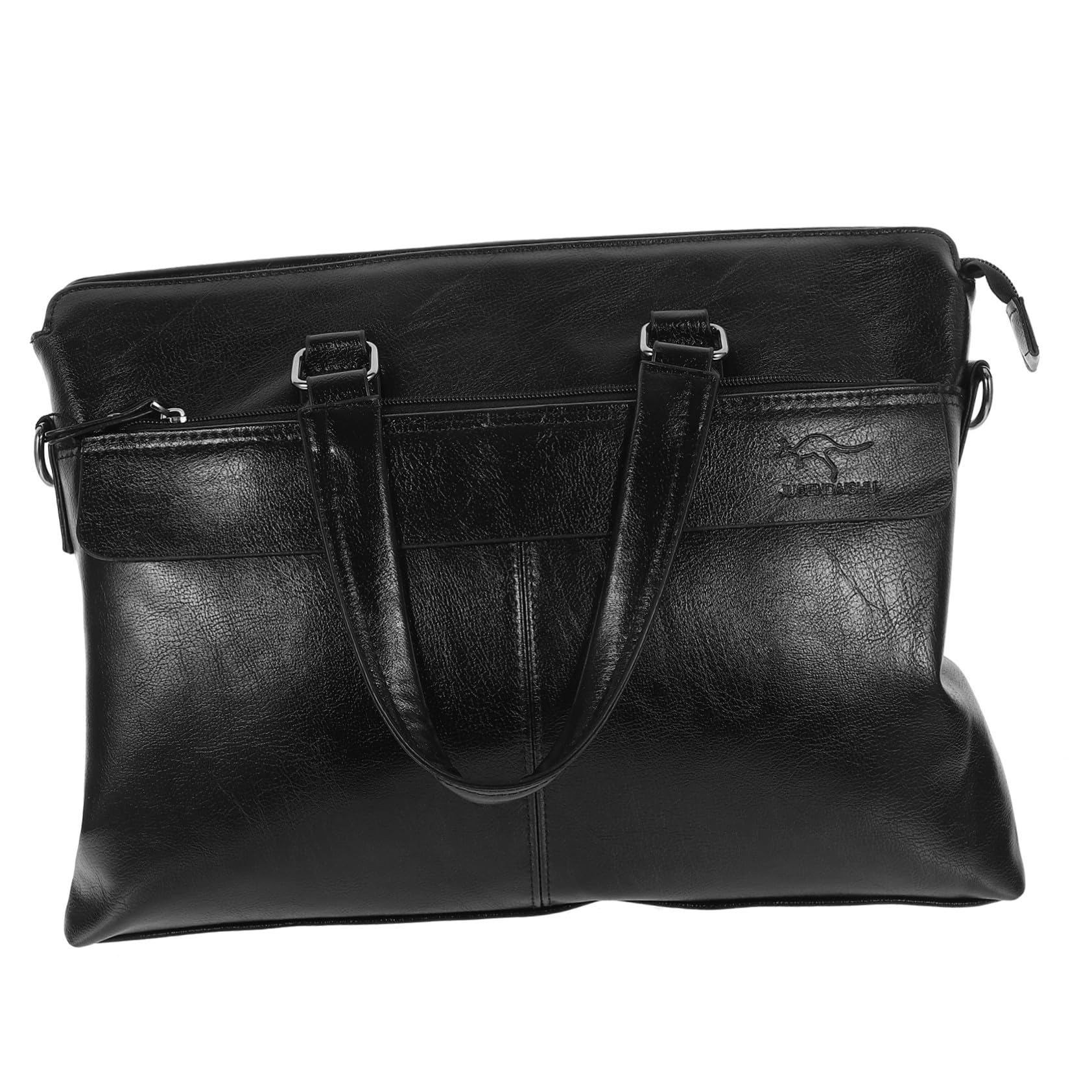 LABRIMP Lavoro in Pelle PU Elegante e Capiente Cartella Business Tracolla Portatile per Laptop e Documenti per Viaggi d Affari e