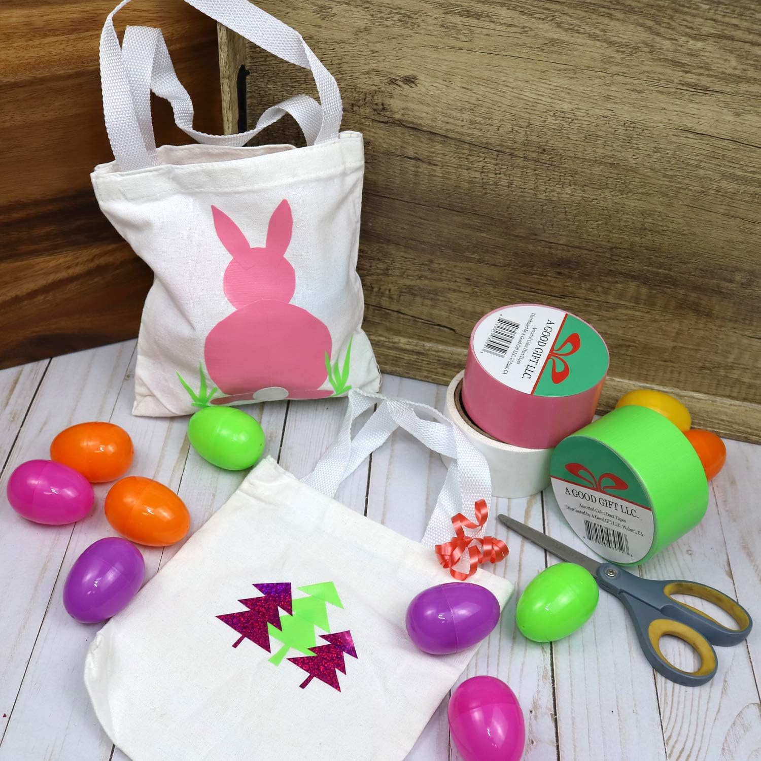 GiftExpress Pack of 12, 8" x 8" W Mini Natural Color Canvas Tote Bag, Canvas Craft Bags, DIY Goody Bags Party Favor - Image 3