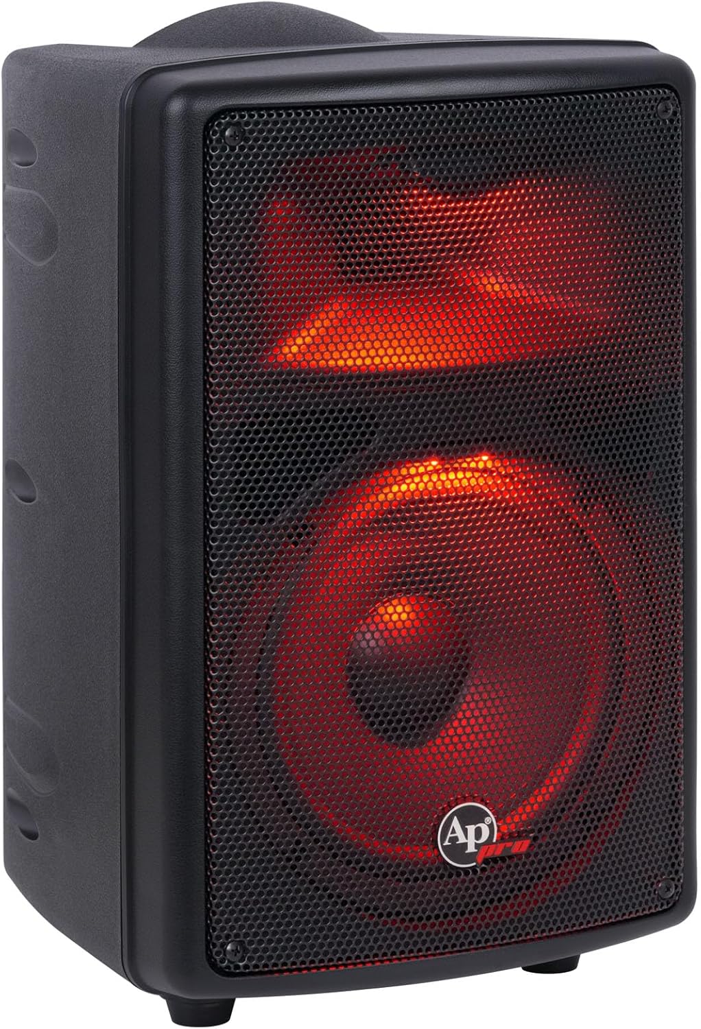 Audiopipe DJAP-B895BT with red LED lights active