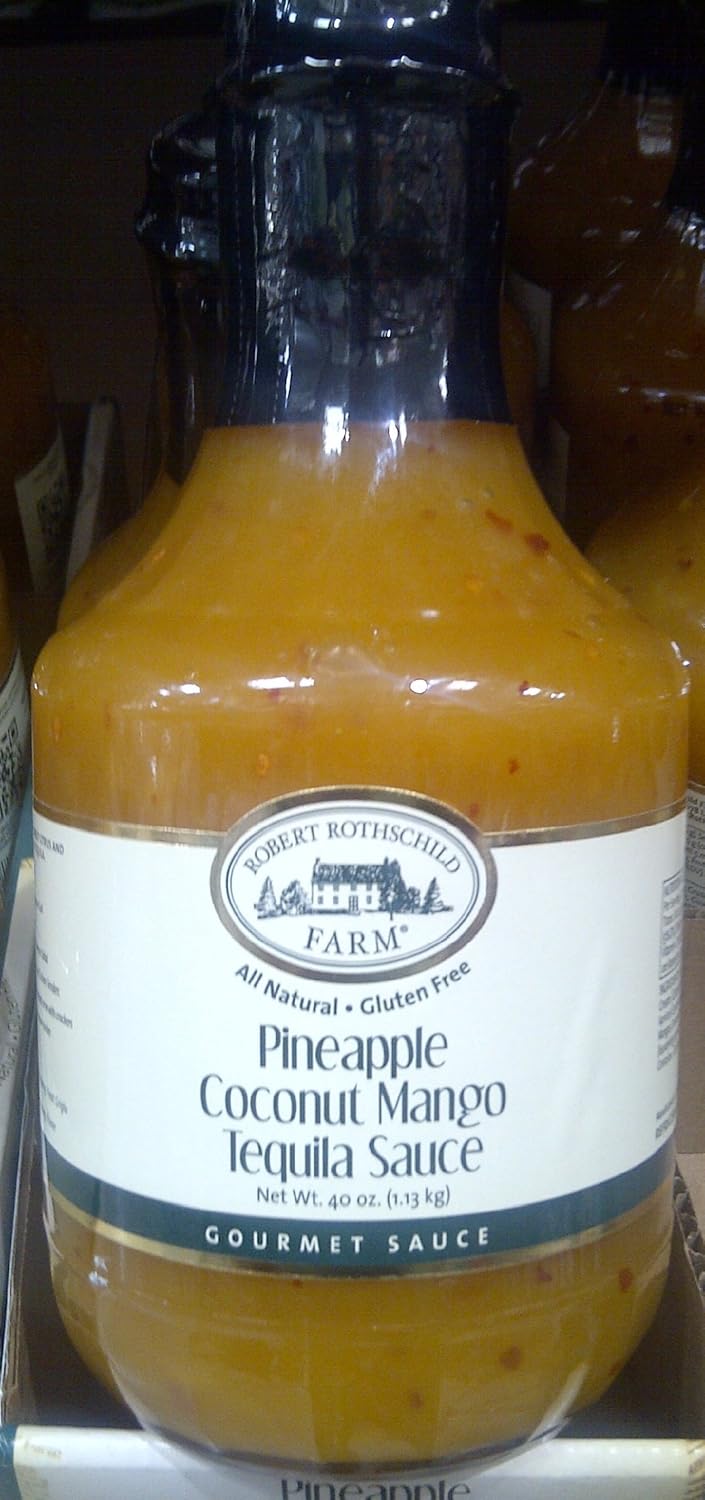 Pineapple Coconut Mango Tequila Sauce Gourmet Sauce 40 Oz