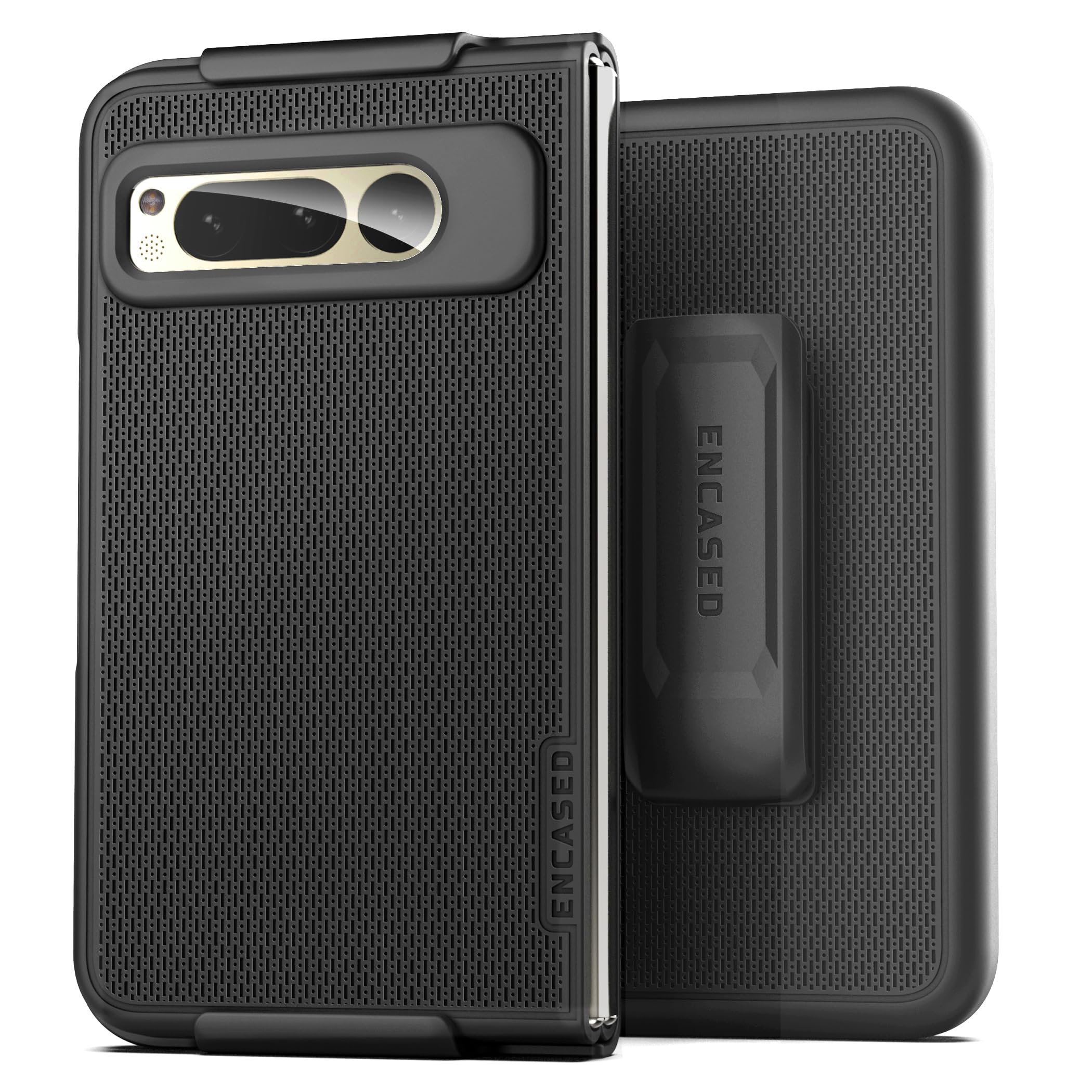 Custodia Clip Cintura Fondina Simil Pelle Tasca Per BLU Advance - Foto 4