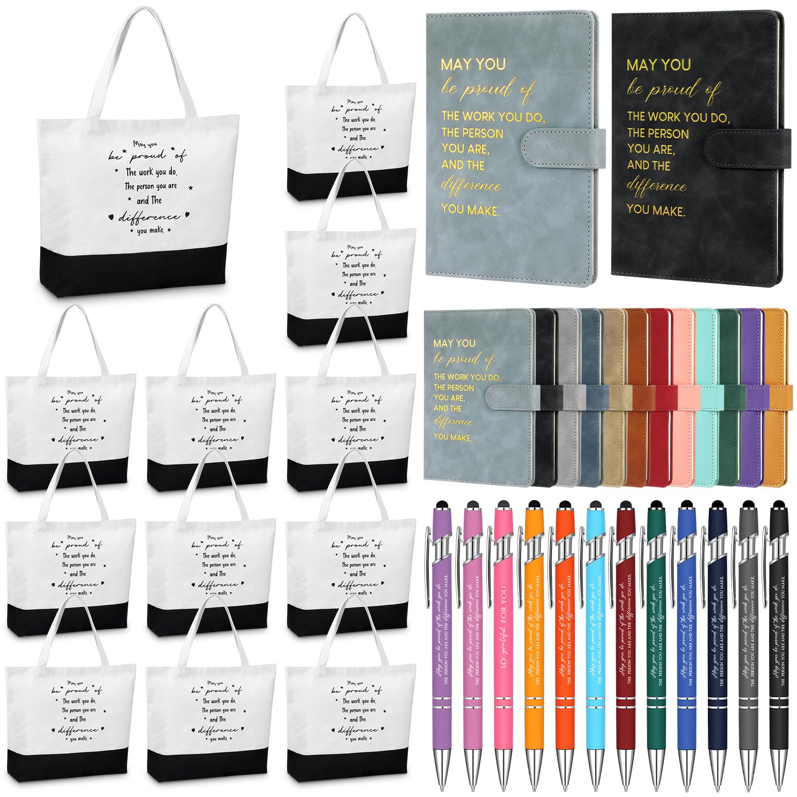 Sacs fourre-tout en cuir au bureau : le pack de 12 stylos et cabas Paterr