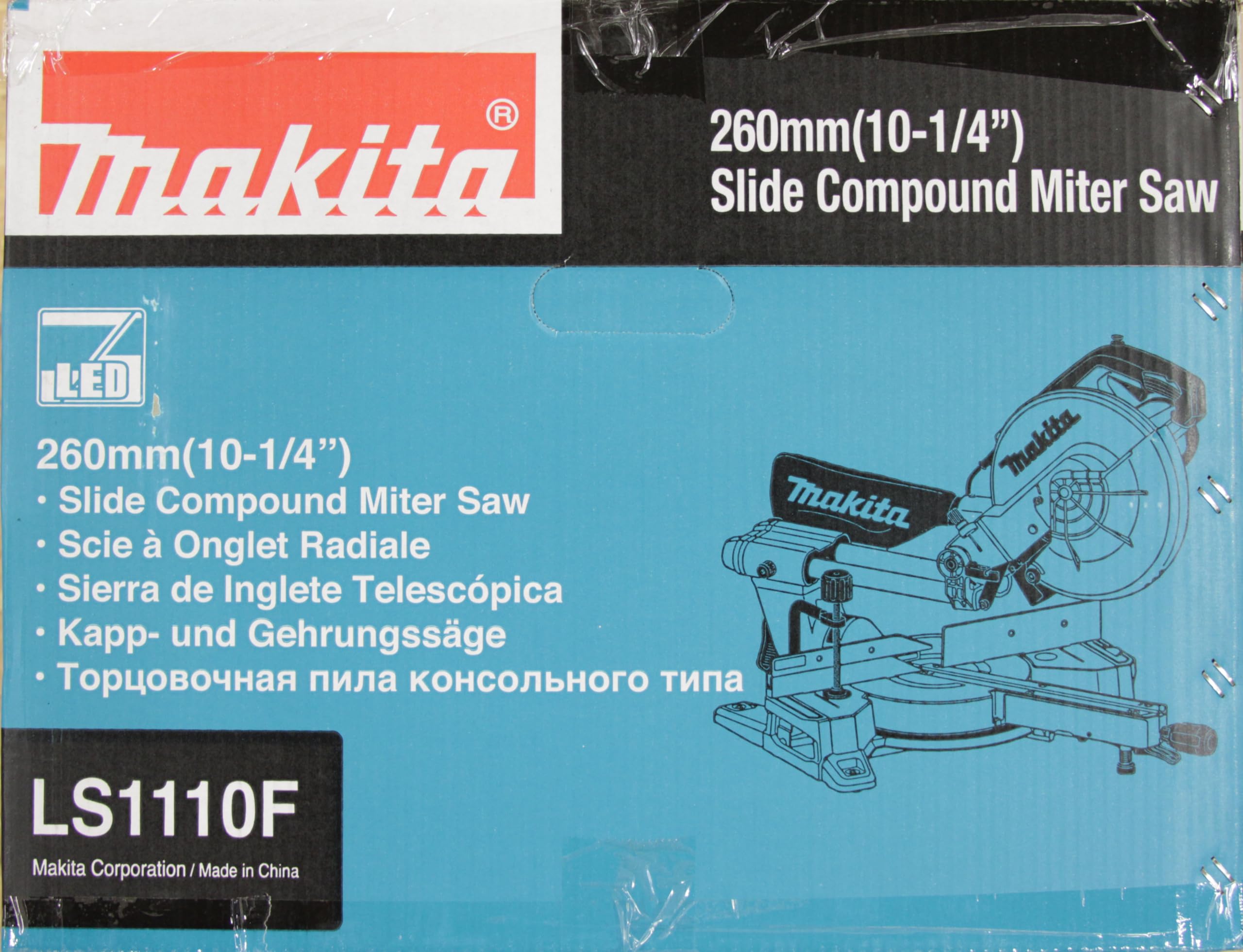 Makita LS1110F - Sierra radial y ingletadora (260 mm)