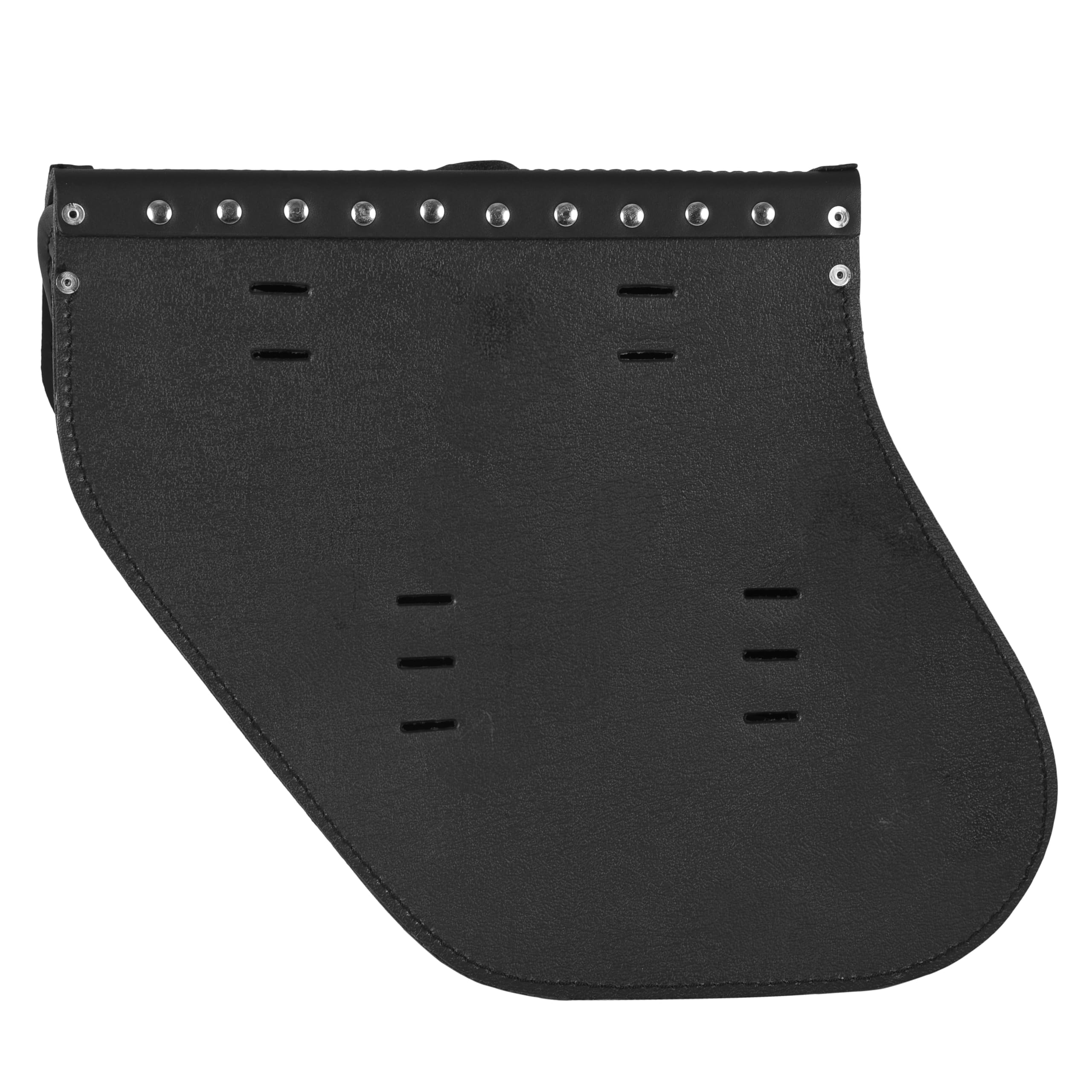 Borsa oscillante Dynamite nera destra compatibile con Harley Davidson Dyna Super Glide Fat Bob Street Bob Low Rider Sportster Borsa posteriore custodia in pelle