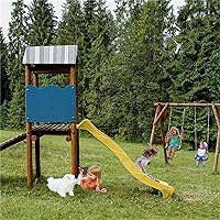 Vista 7 de Juego de toldo de repuesto de 43 x 90 pulgadas, juego de lona de repuesto, lona de repuesto impermeable 600d Oxford, accesorios de patio de recreo