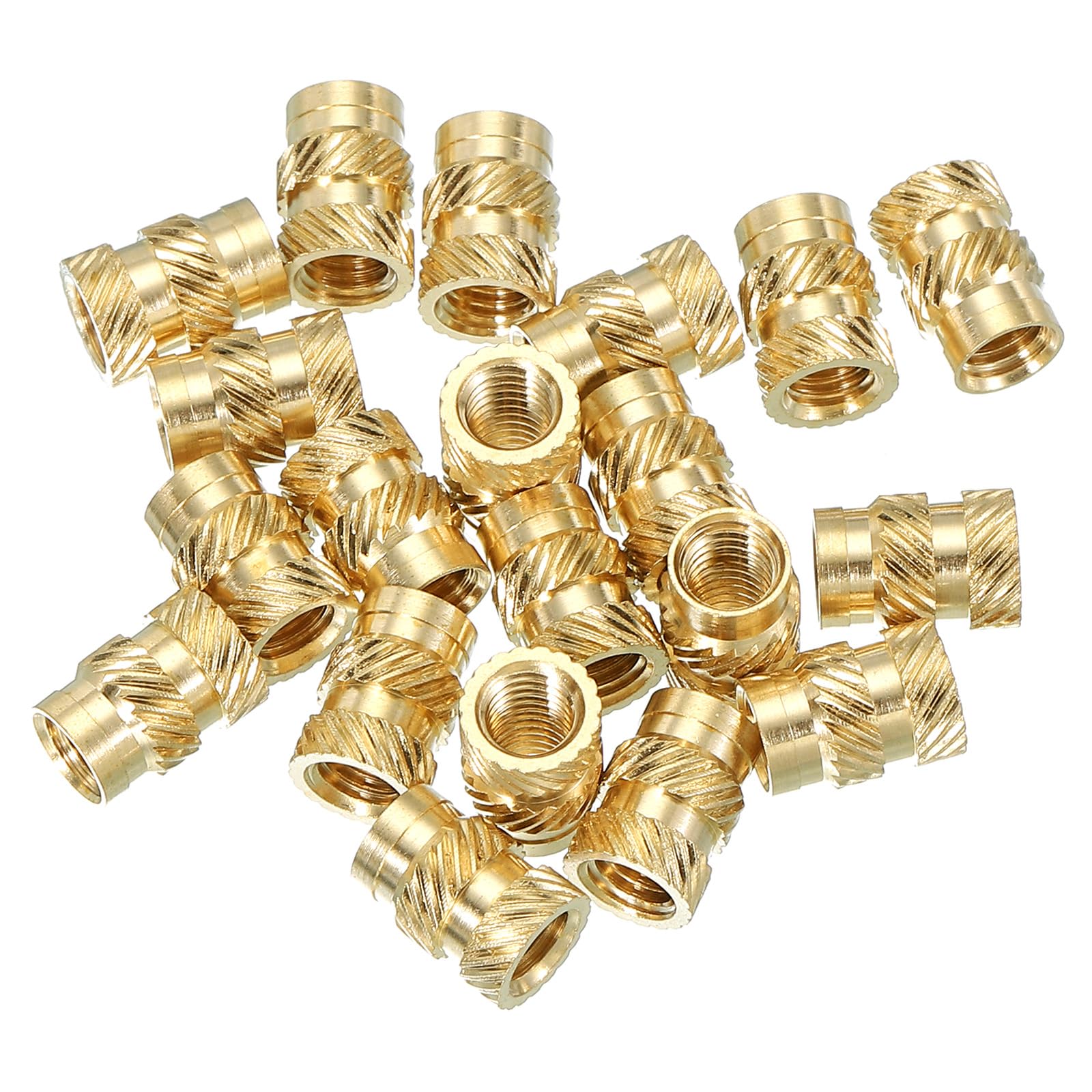 PATIKIL M5 Threaded Inserts M5x10x7mm