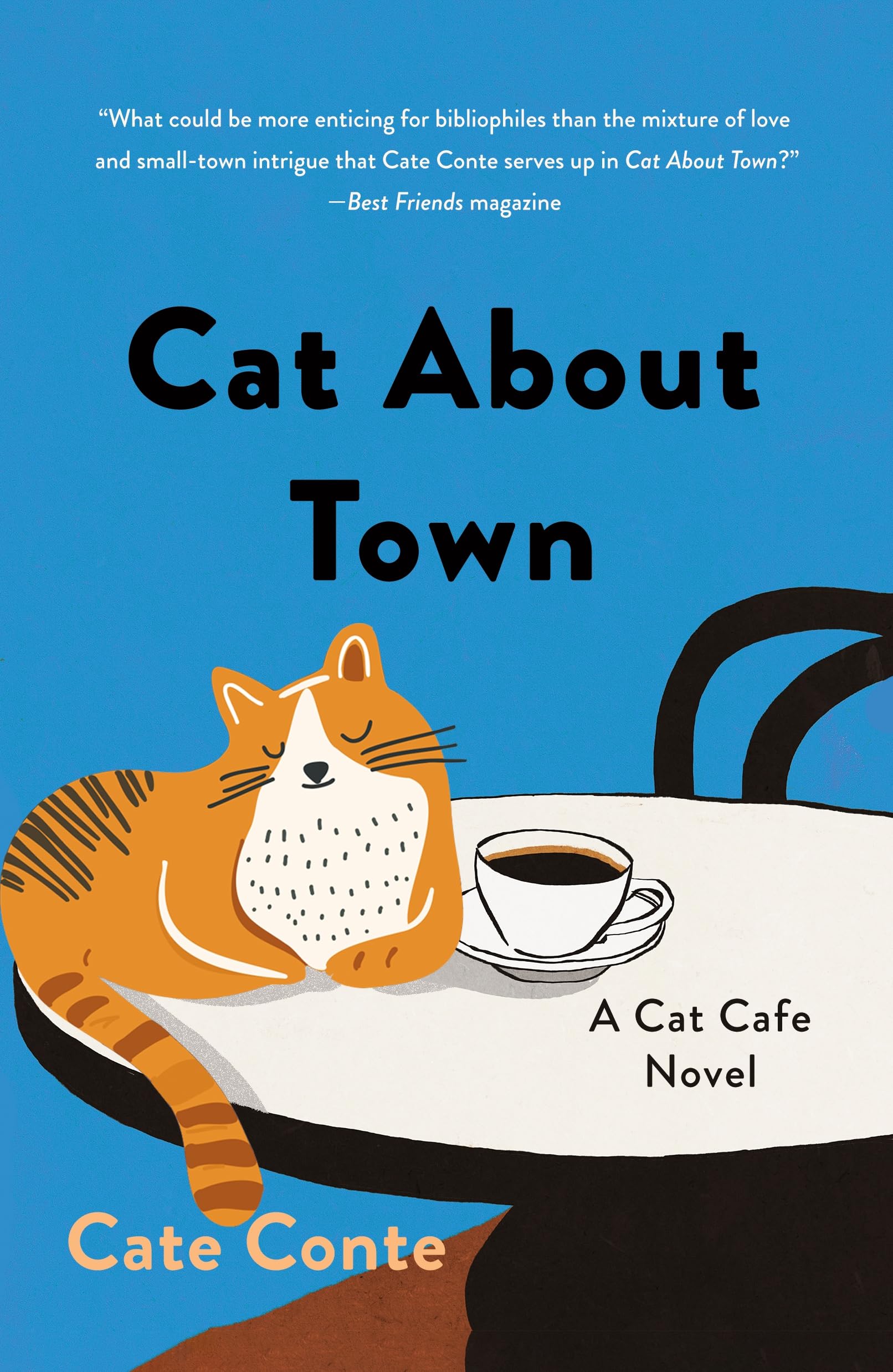 Cat About Town: A Cat Cafe Mystery: 1 (Cat Cafe Mystery Series)