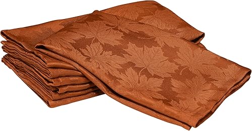 Miniatura 4 de Kadut Mantel de Acción de Gracias rústico con hojas de arce (70 x 120 pulgadas) para mesas rectangulares de 8 pies, tela resistente a las manchas,