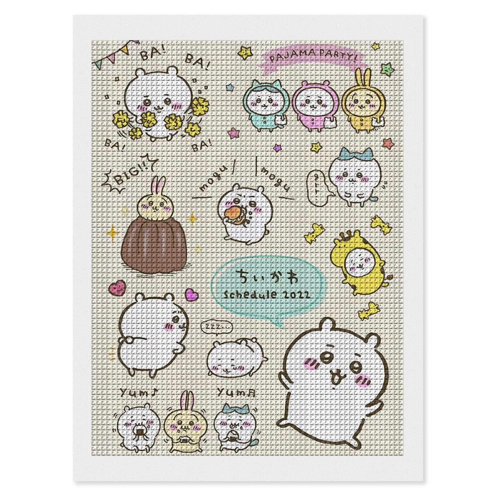 Amazon.co.jp: ちいかわ ダイヤモンドアート 四角いビーズ