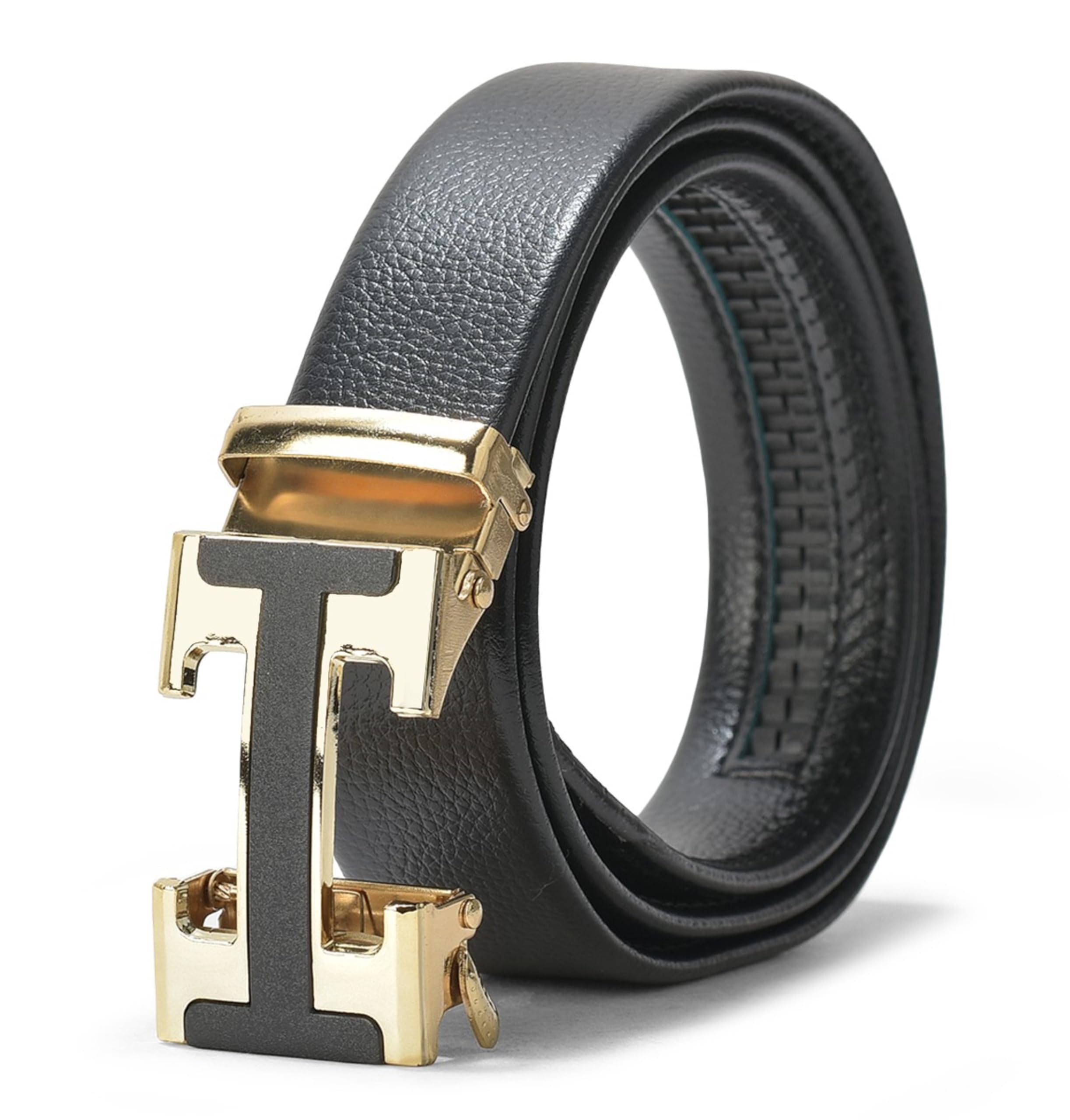 luxeza Genuine Leather Belt for Men with Easier Adjustable Autolock Buckle -Formal & Casual-picture-42