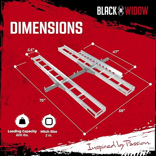 Miniatura 3 de Black Widow AMC-600-2 cargador doble de aluminio para motocicleta