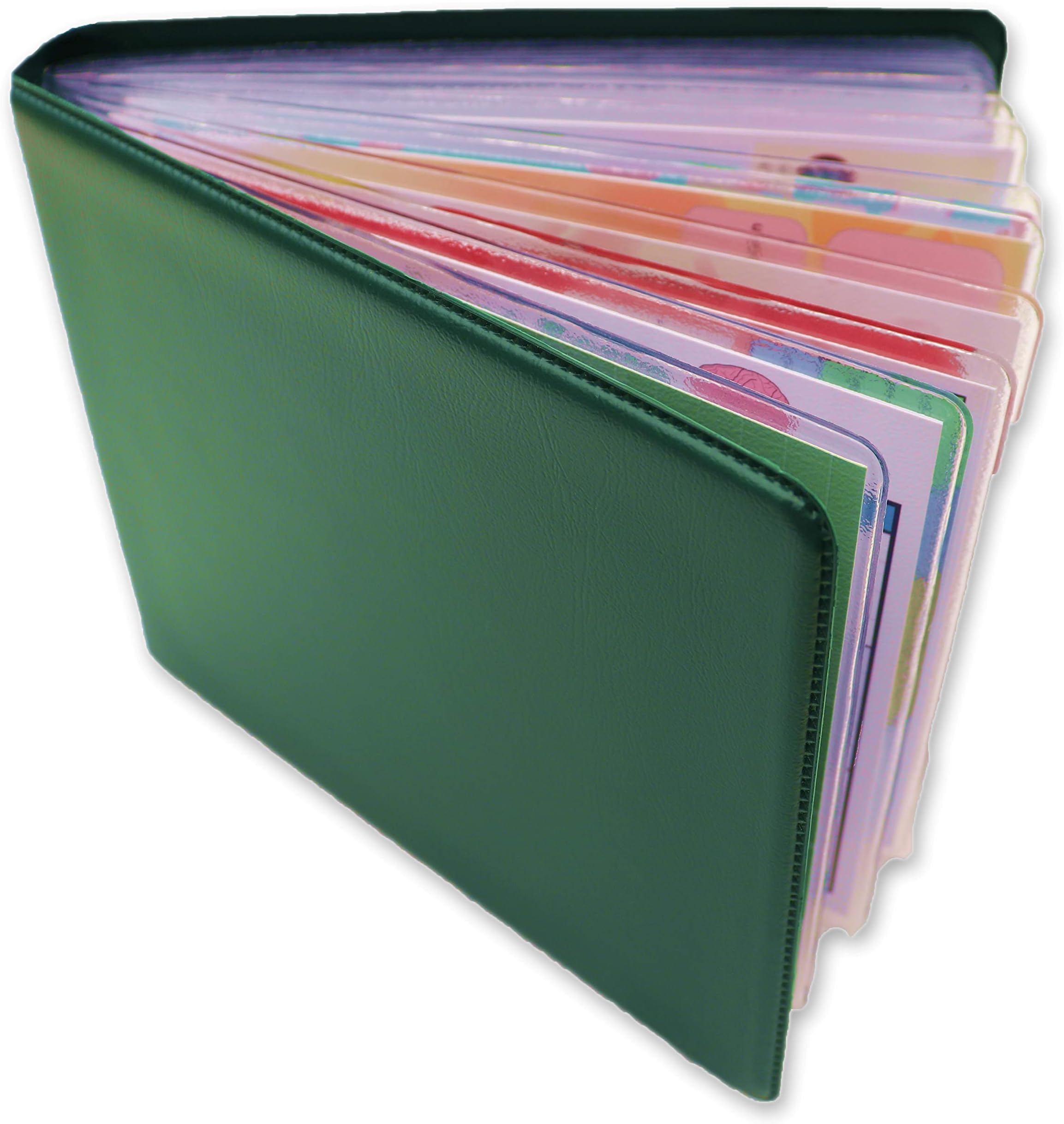 A6 Hardback Wallet with 14 Ambulance Flash Prompt Cards Plus Extra Pockets for Your own. Designed by UK Ambulance Clinicians for Paramedics Technicians Medics Frec 3 EMTs Student Paramedic.
