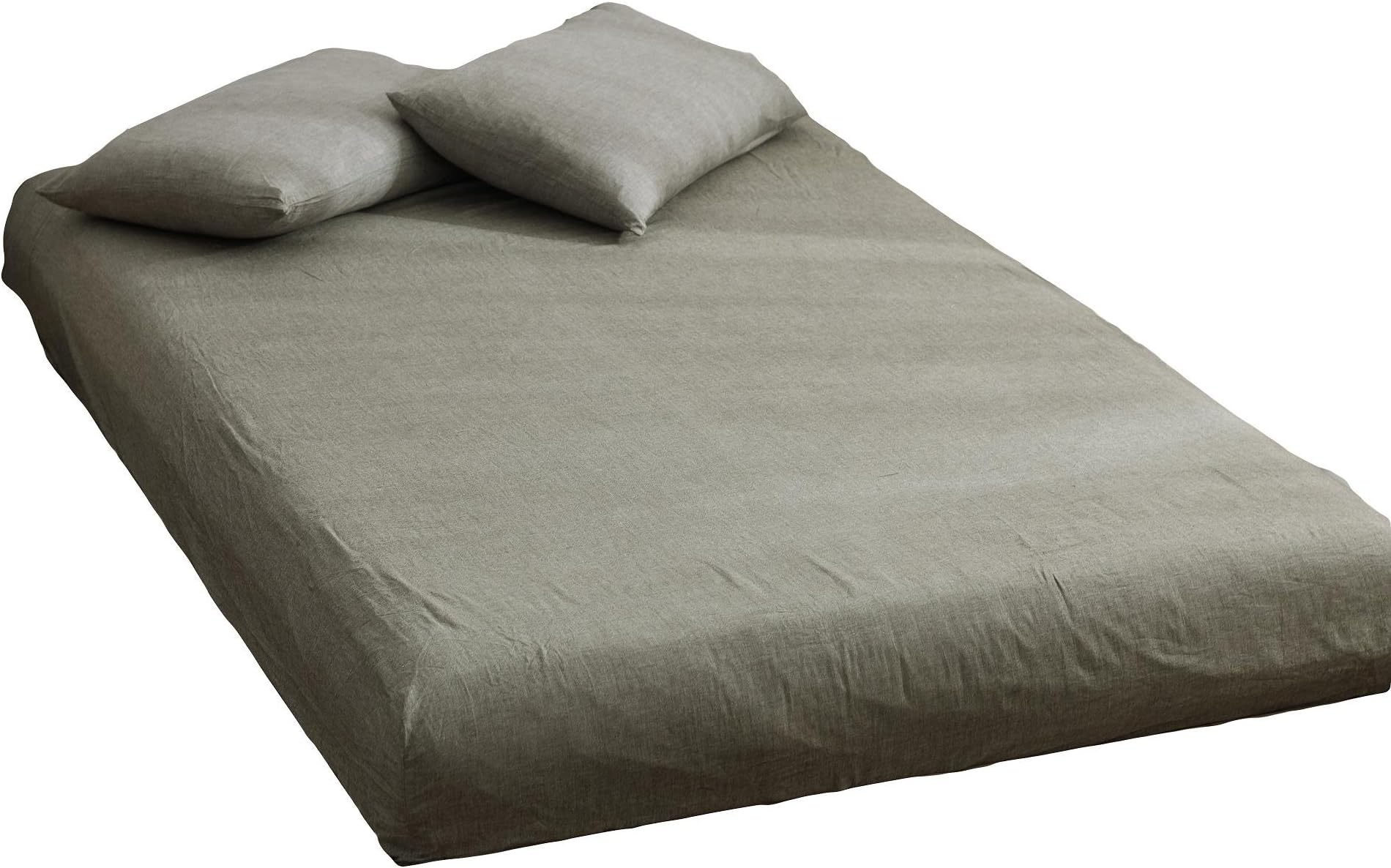 Amazon｜【Amazon.co.jp 限定】クモリ(Kumori) ボックスシーツ 綿100 毛玉なし シーツ 単品売り 抗菌防臭