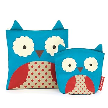 Amazon.com: Juego de bolsa reutilizable para merienda y sándwich Zoo de Skip  Hop. Modelo búho : Juguetes y Juegos