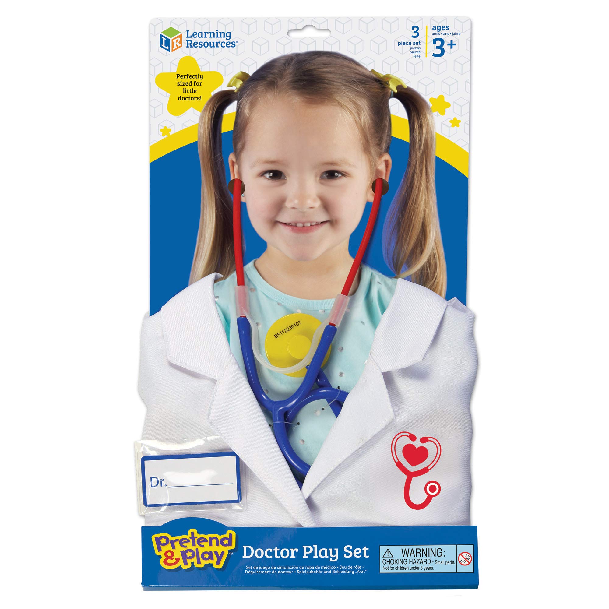 Buy Learning Resources Doctor Play Set 3 Pieces, Ages 3+ Doctor Kit