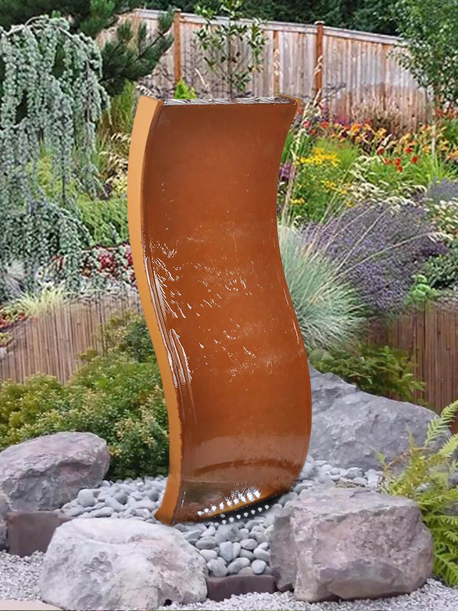 Fuentes De Agua Con Iluminación En Proyectos Urbanísticos, image size:1500x2000